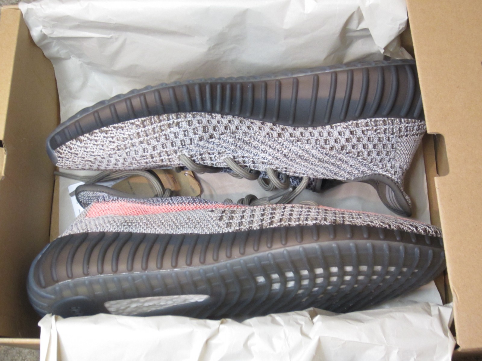 adidas Yeezy Boost 350 V2 Ash Stone Men’s Size 10.5 NEW! GW0089 2021 READ