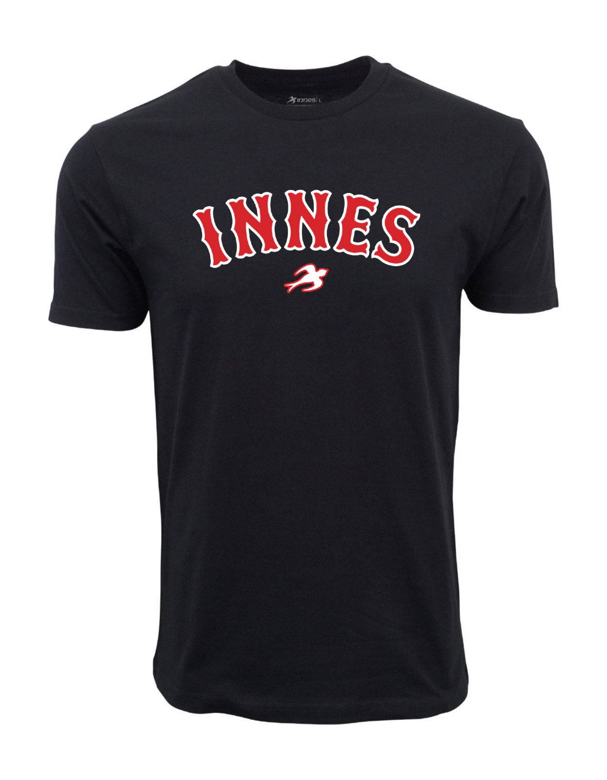 Innes Skateboard Text Logo Graphic T shirt