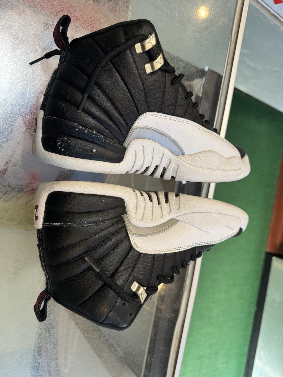 Air Jordan 12 Retro (GS) ‘Playoffs’ 2021 Size 6Y Black/White