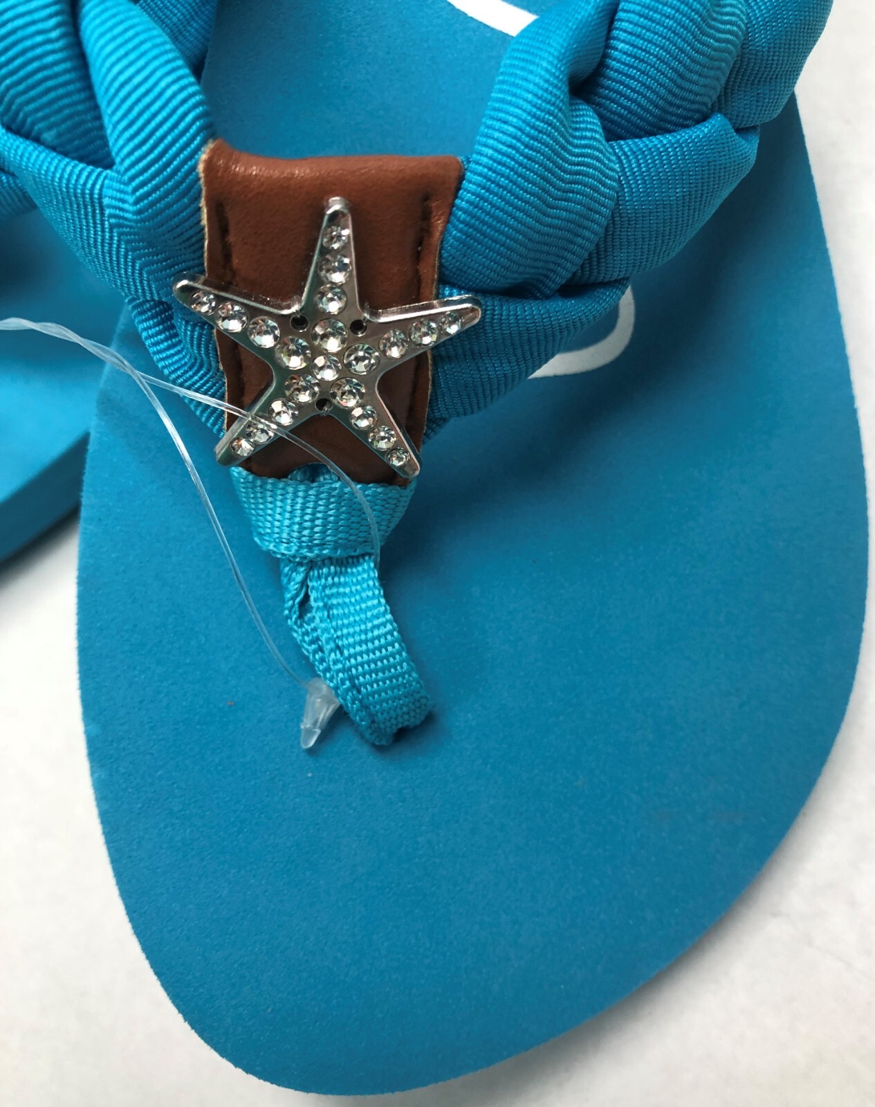 UNISA Flip Flops Braided Women’s Lightweight Soft Footbed Novelty Charm Sandals