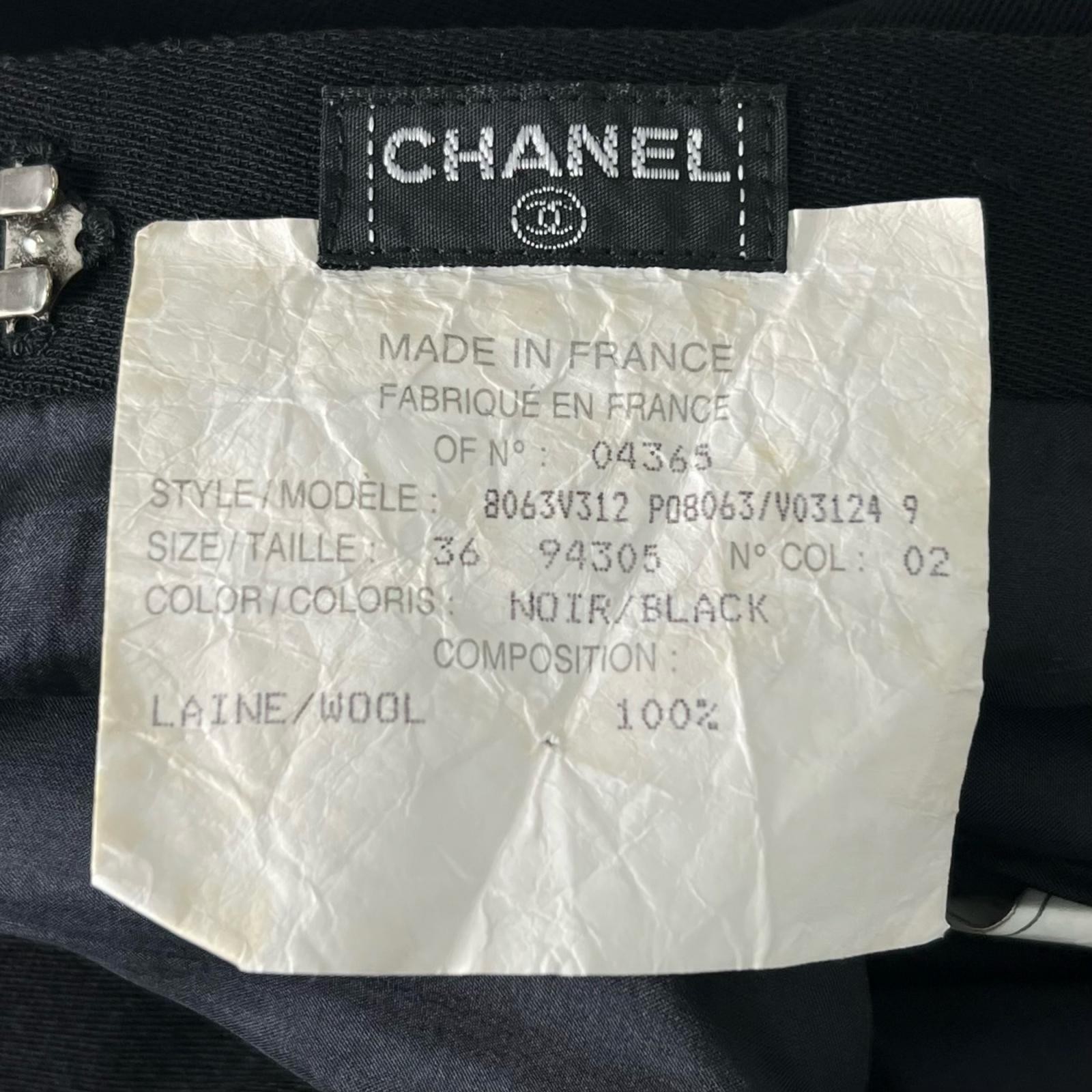 CHANEL Wool Skirt – DUTY FREE
