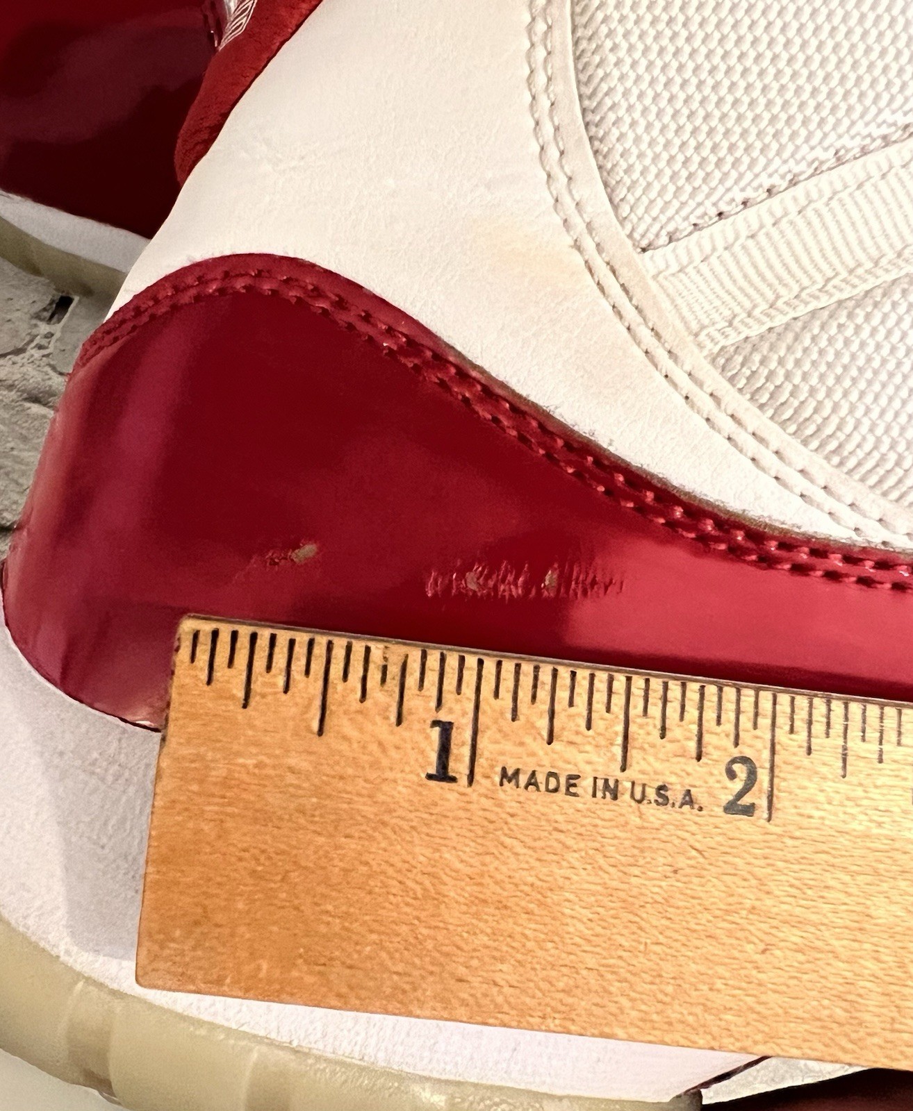 Jordan 11 Retro High Cherry CT8012-116 Size 8 WEAR / DAMAGE / NO INSOLES *AS-IS*