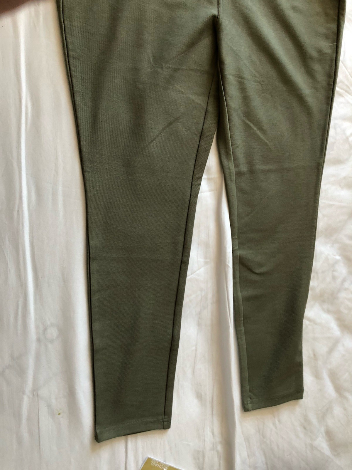 ⑱ Michael Kors Pant XL Army Green Stretch Retail $68 NWT