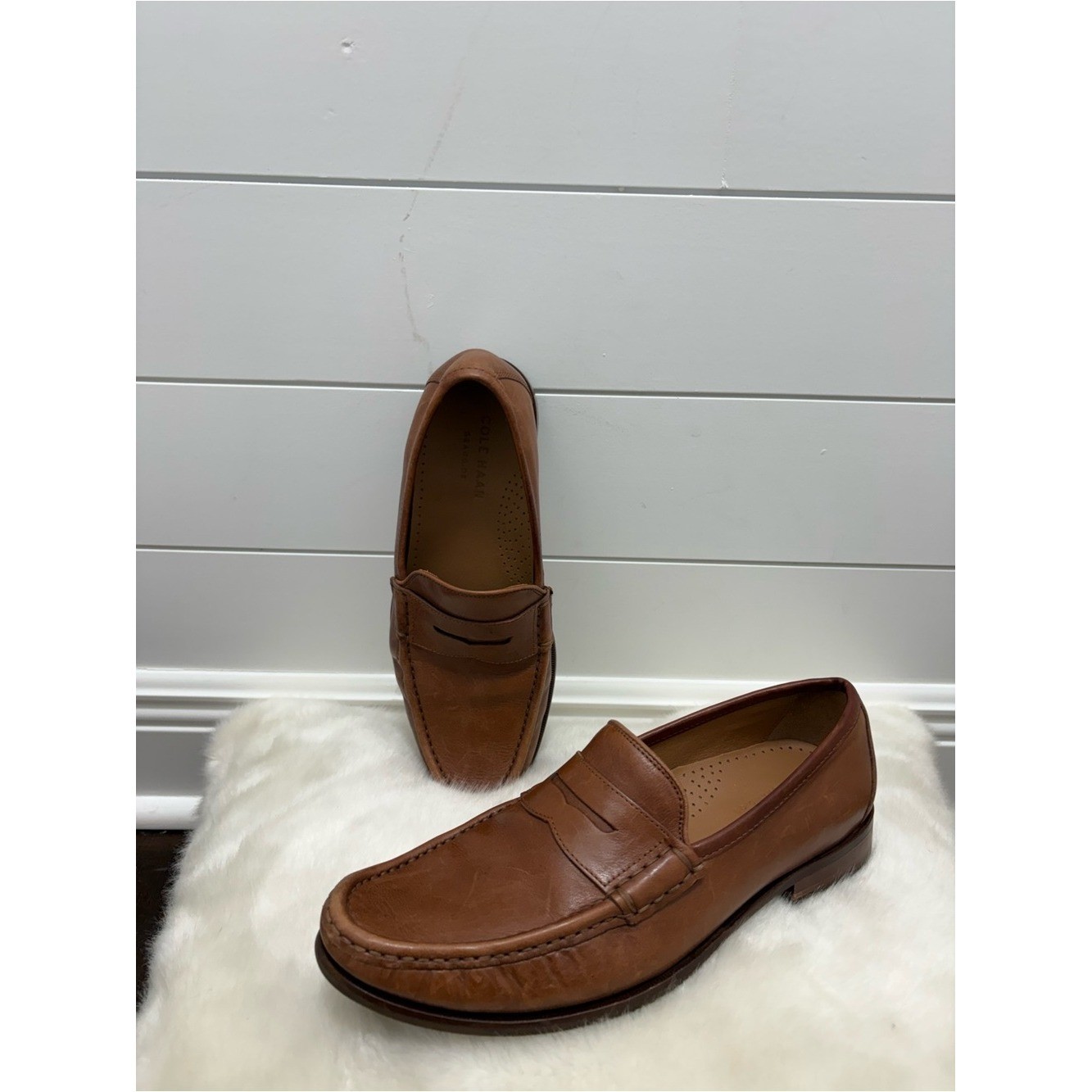 Cole Haan Classic Men’s Penny Loafers in Brown