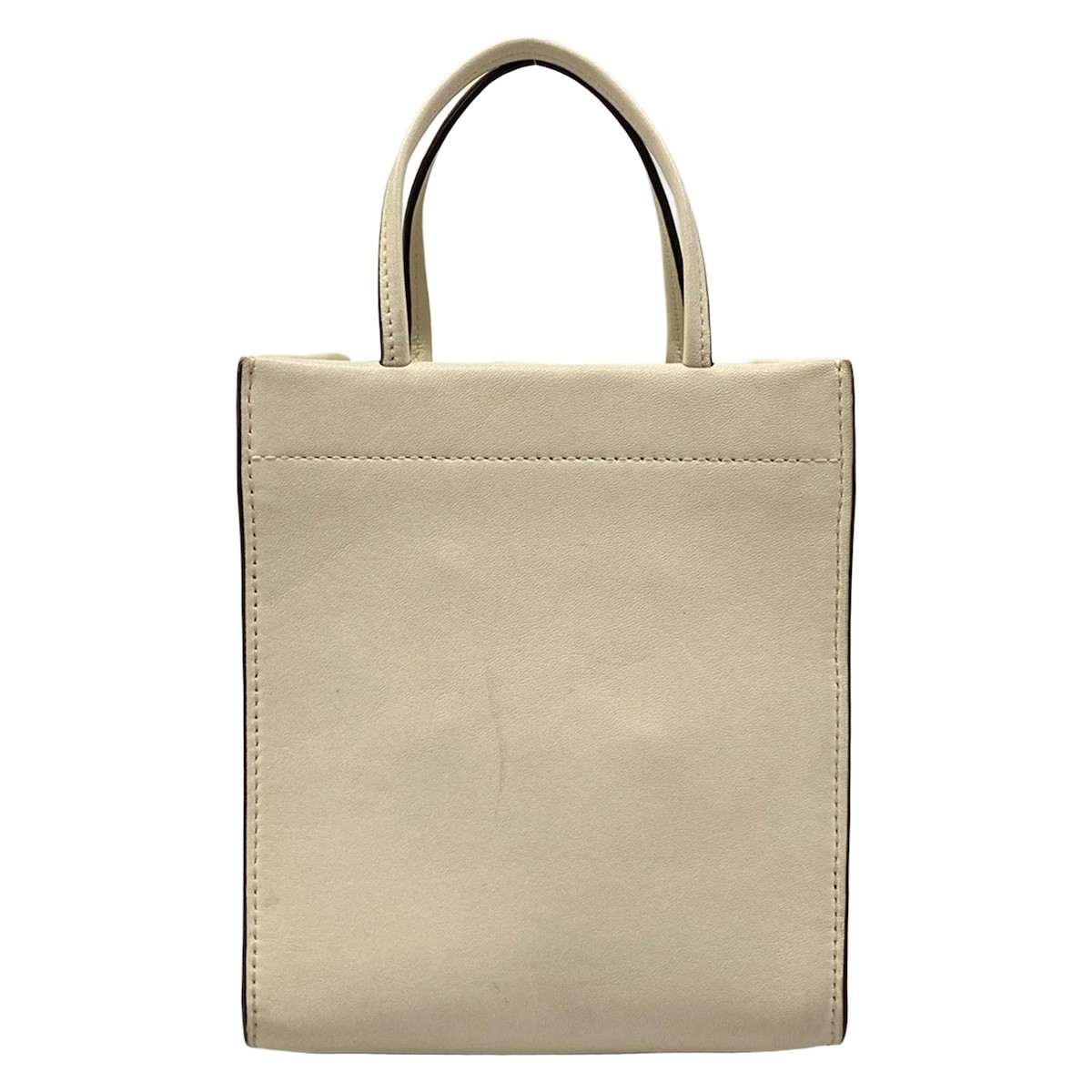 COACH Mini Kashin Tote C4828 Ivory Leather From Japan