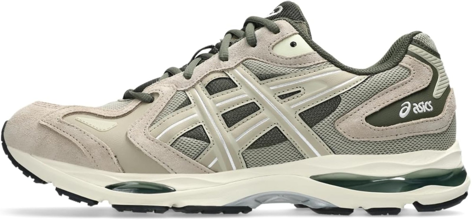 ASICS Unisex GEL-K1011 Sportstyle Shoes – Wool/Olive Canvas – 15.5 Women/14 Men