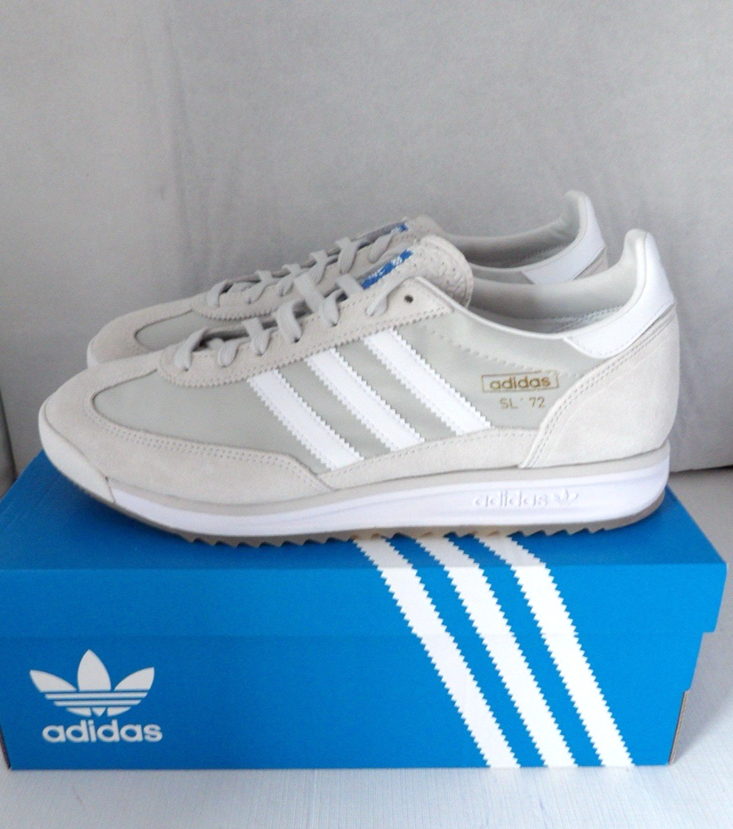 NWOB Authentic ADIDAS SL 72 RS White, Gray Men’s Shoes Size 11 M