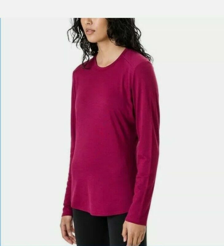 Seg’ments Women’s Merino Wool Long Sleeve Top Tee Base Layer Shirt