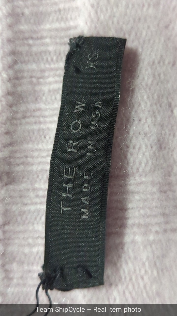 The Row Sibem Sweater Wool Cashmere in Pink Size XSmall G2U