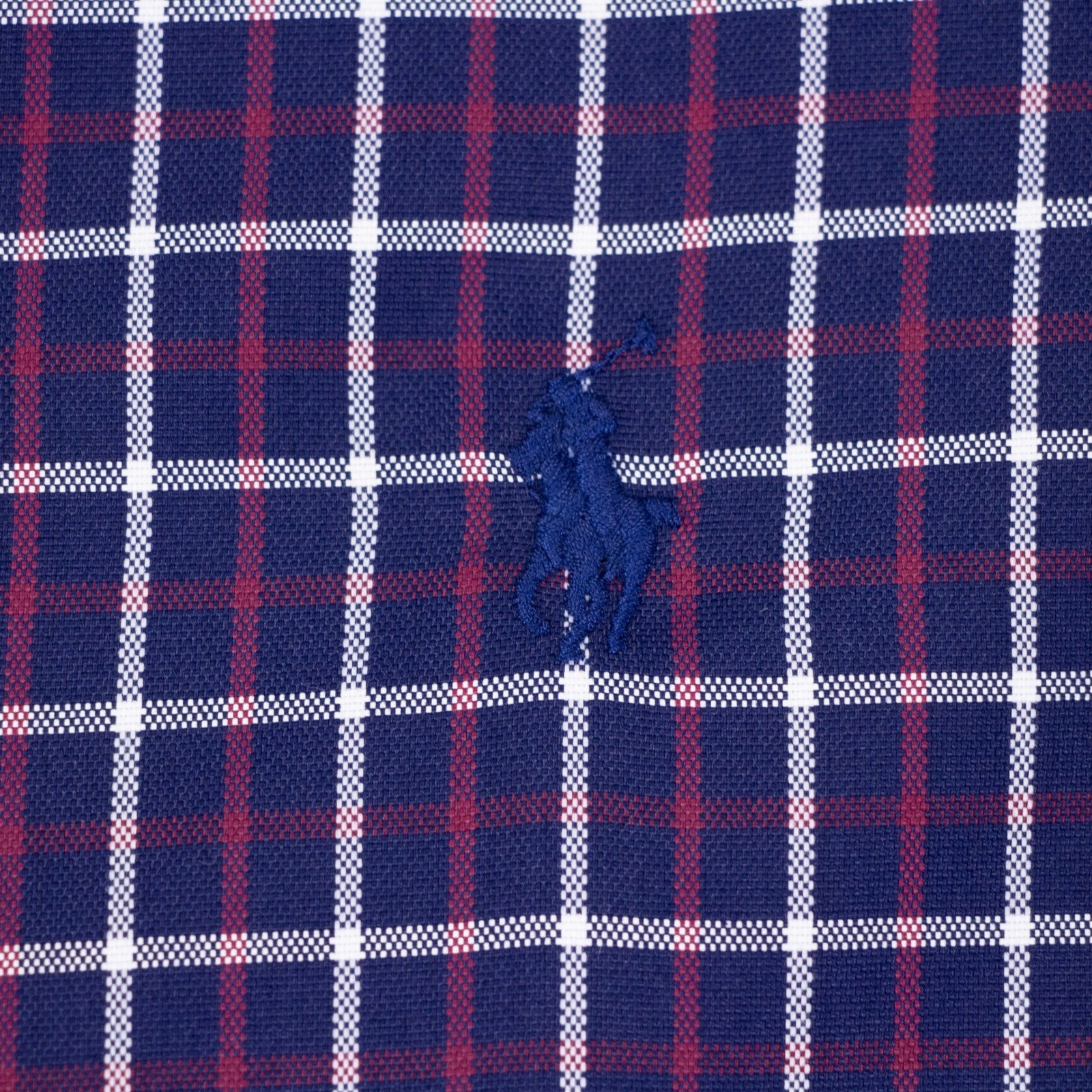Polo Ralph Lauren Mens L Classic Fit Performance Nylon Poly Shirt Blue