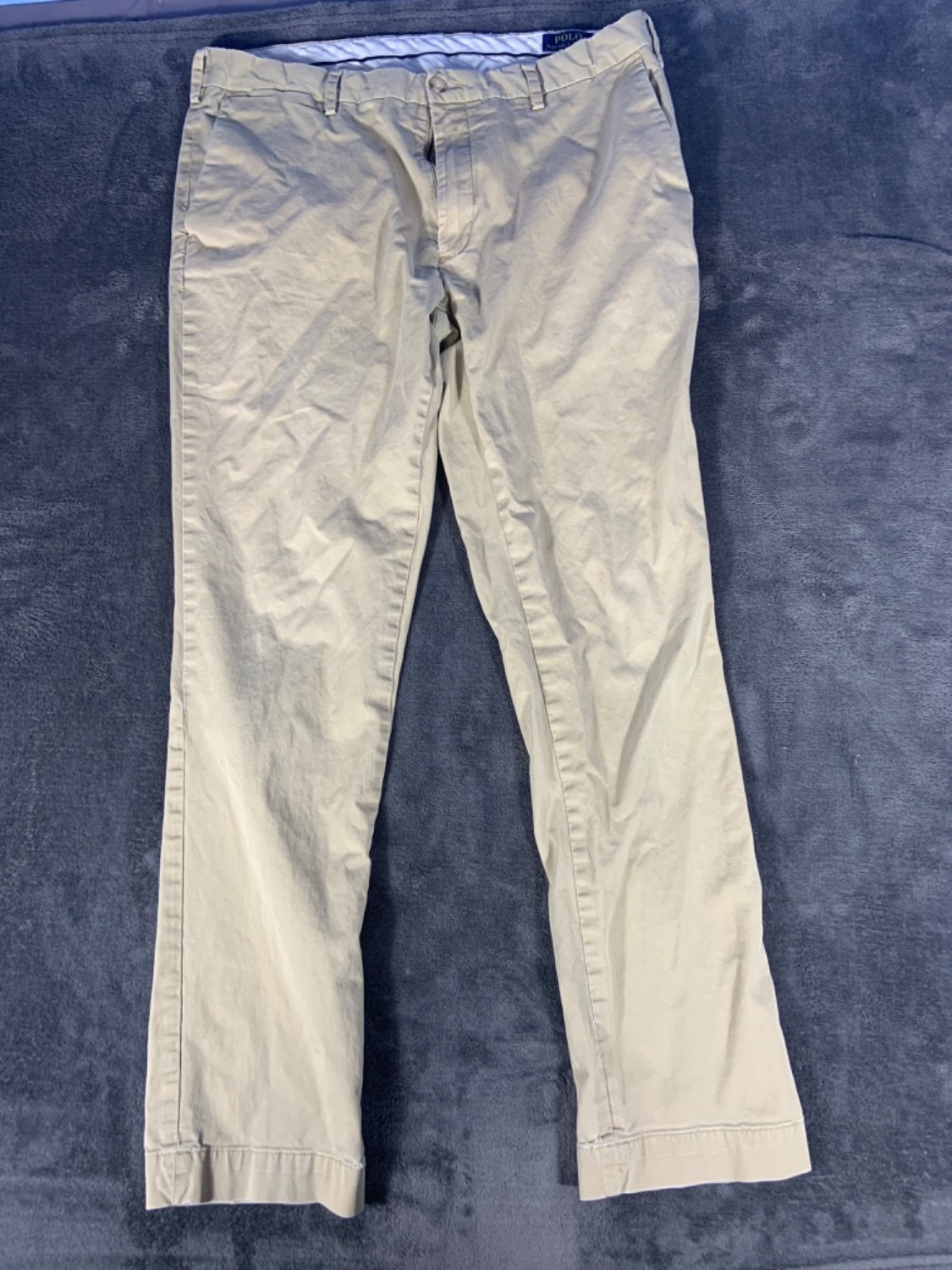Polo Ralph Lauren Stretch Slim Fit, 36/32, Made IN Sri Lanka, 97% Cotton 3%