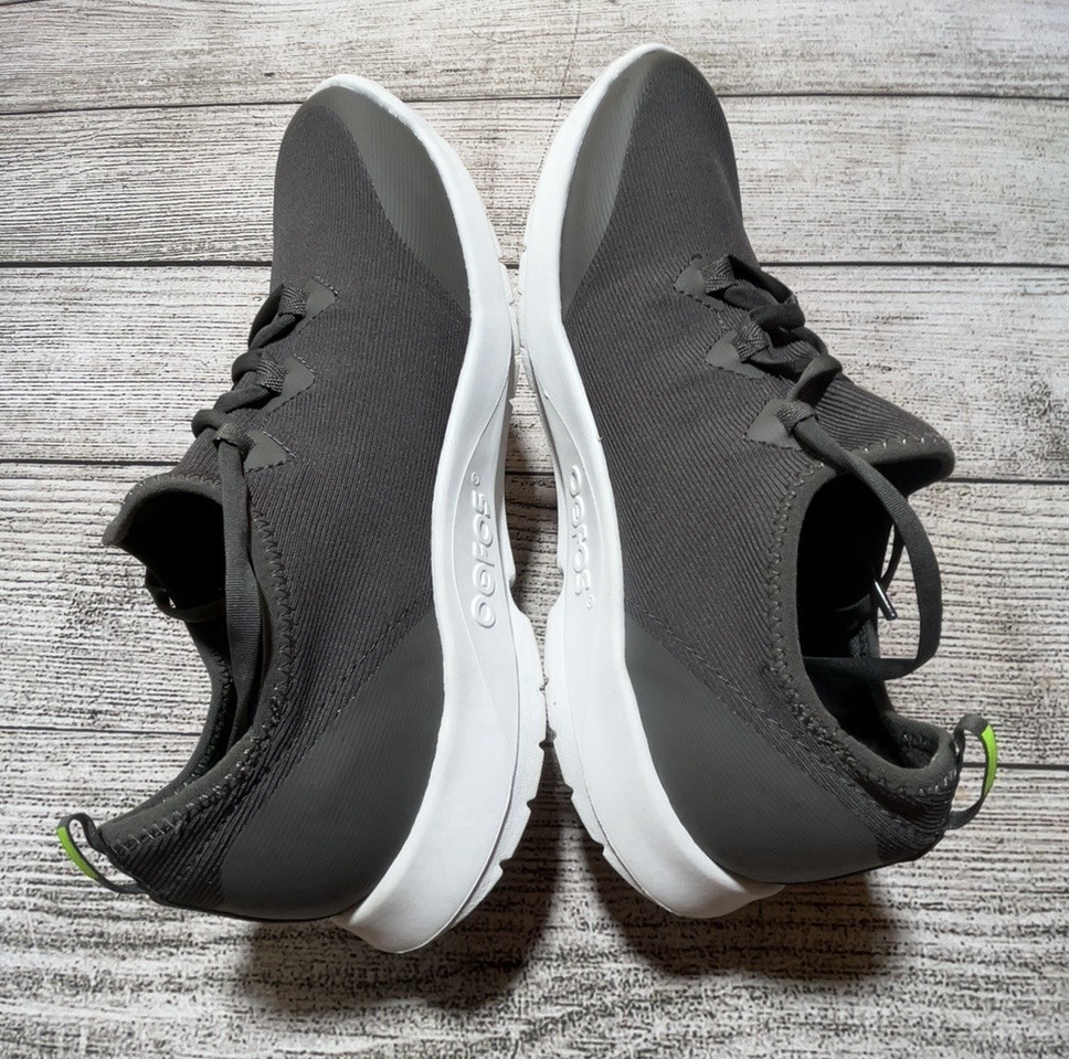OOFOS OOmg Men’s Lace Recovery Sport LS Low Shoes Volcanic Ash Size 10 US