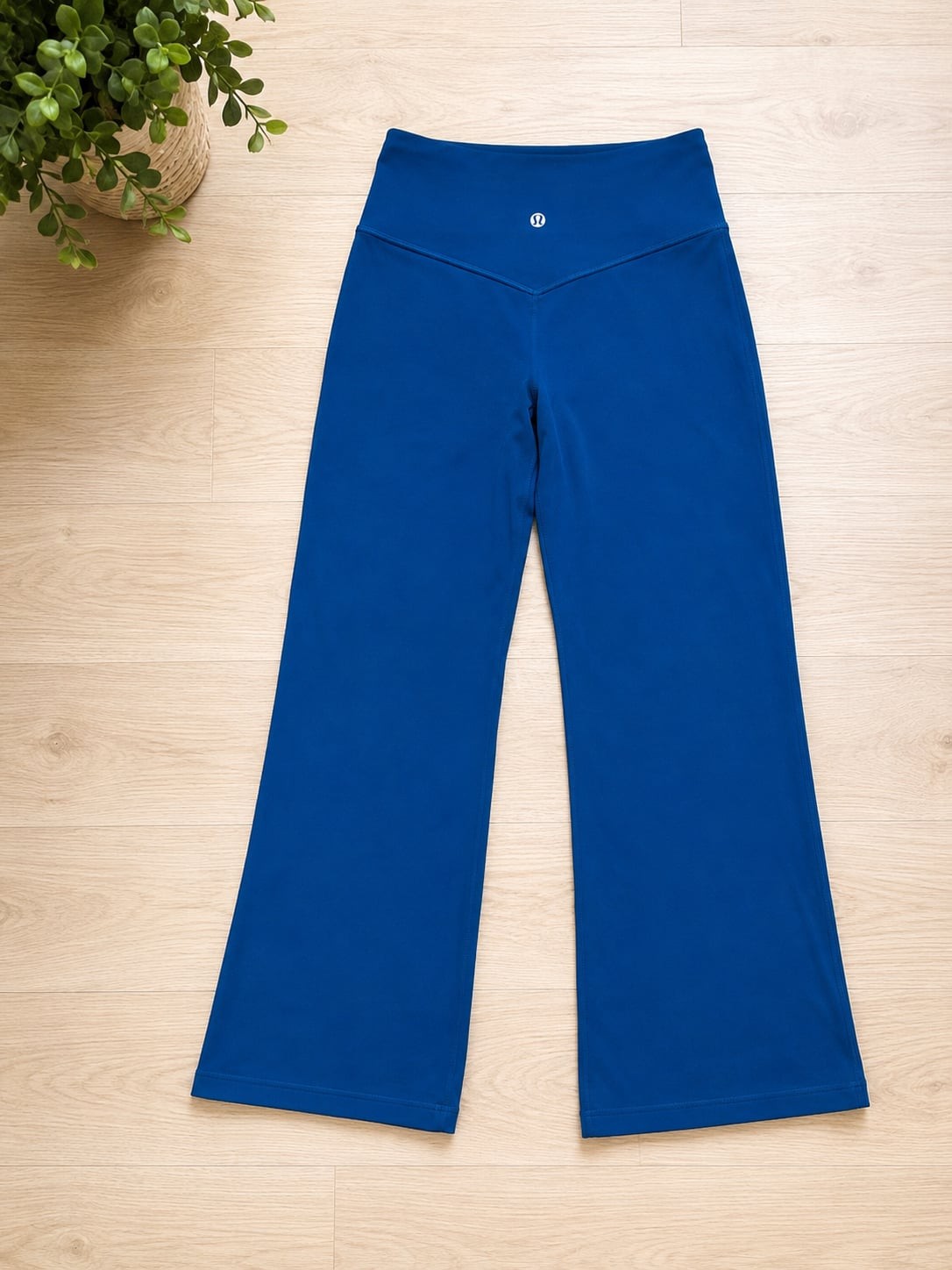 Lululemon Align High-Rise Wide-Leg Pant with Pockets 3/4 length Sz 12