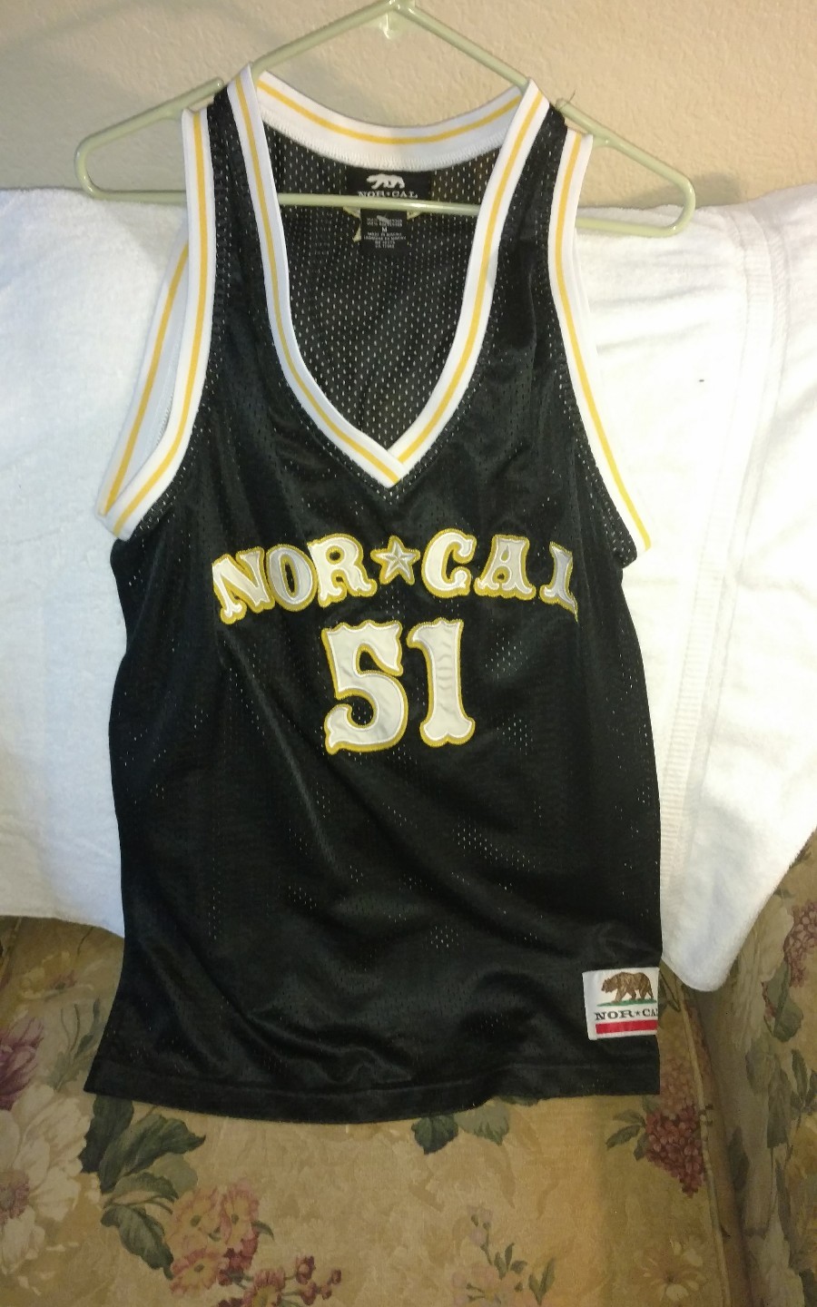 NOR CAL 51 JERSEY /TANK TOP – MEDIUM – THROWBACK