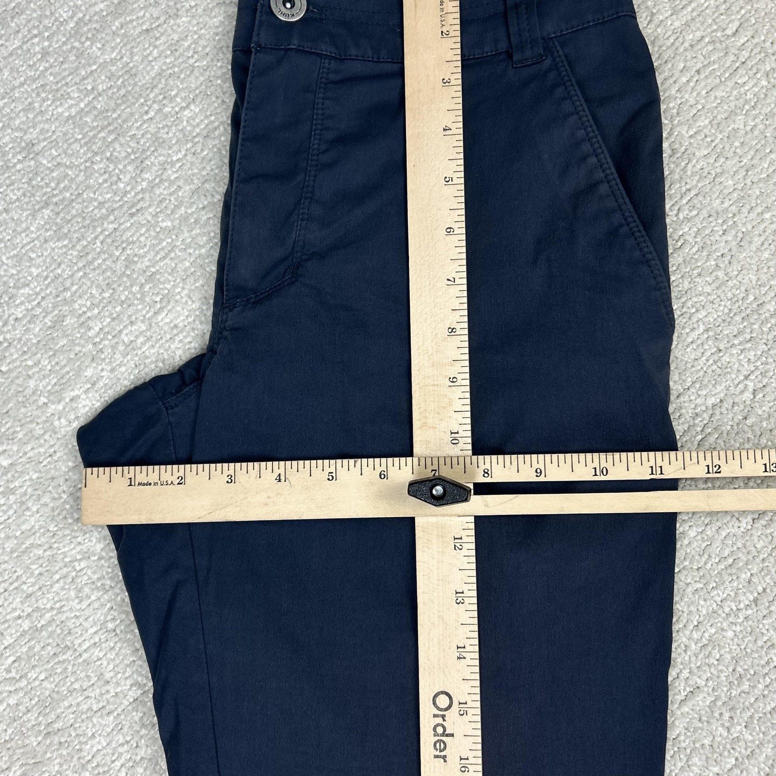 Kuhl Shorts Mens 28 Blue Resistor Lite Chino 10″ Stretch Outdoor Hiking