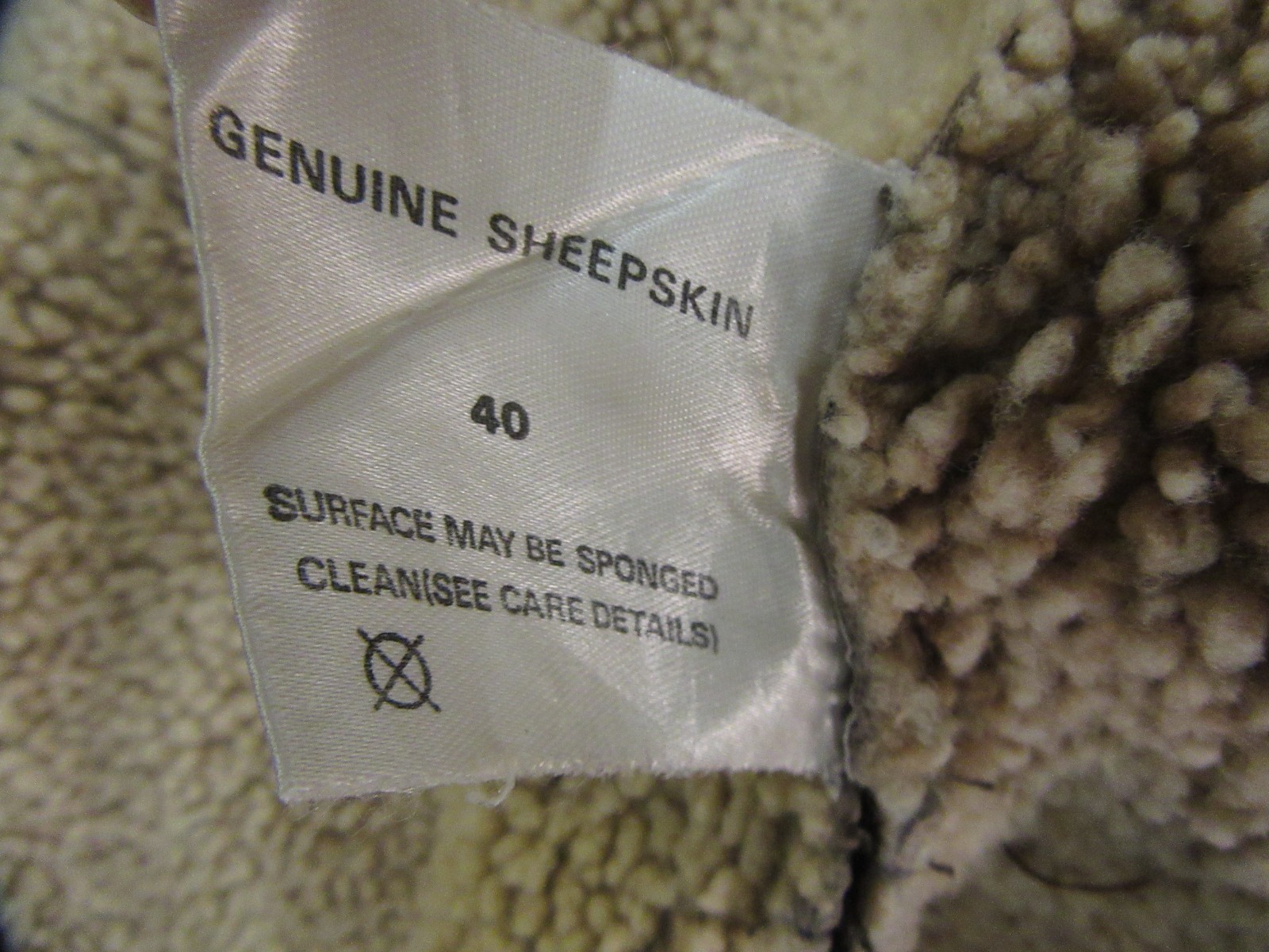 VINTAGE MORLANDS SHEEPSKIN LEATHER DUFFLE BANE JACKET SIZE 40 OR M