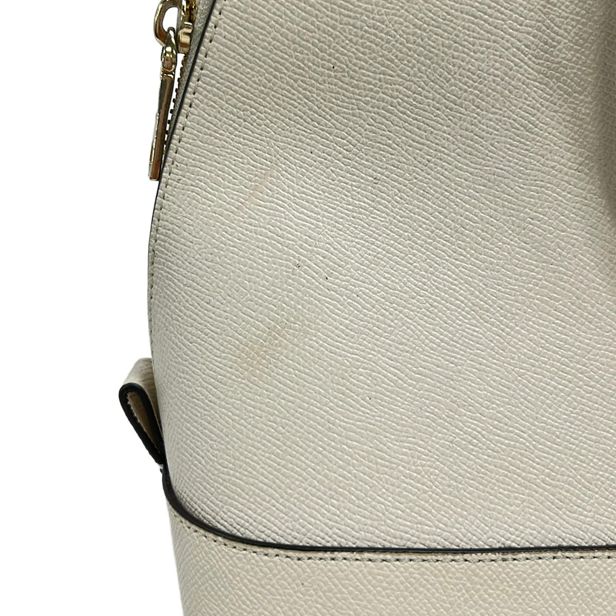 COACH – F22300 Cream Leather Handbag