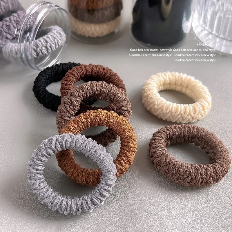 6pcs of Upgraded Wide And Thick Hair Ties, Fashionable for Ponytails And Buns