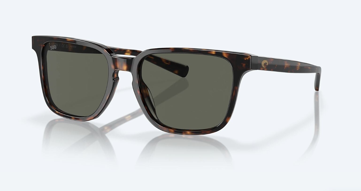 Costa Del Mar Kailano Tortoise / Gray Polarized Glass 580G – NEW