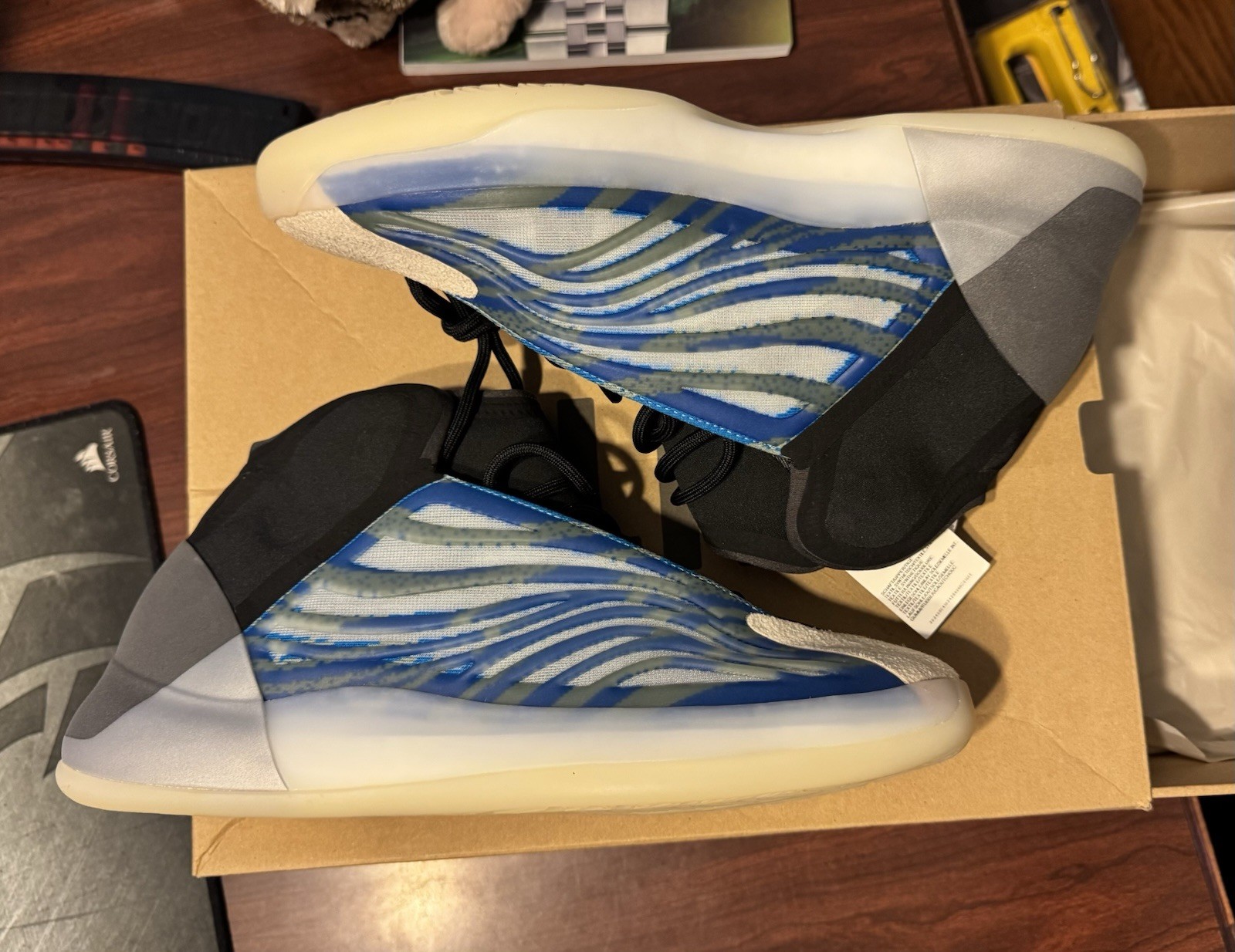 Yeezy Quantum Frozen Blue, Size 10.5