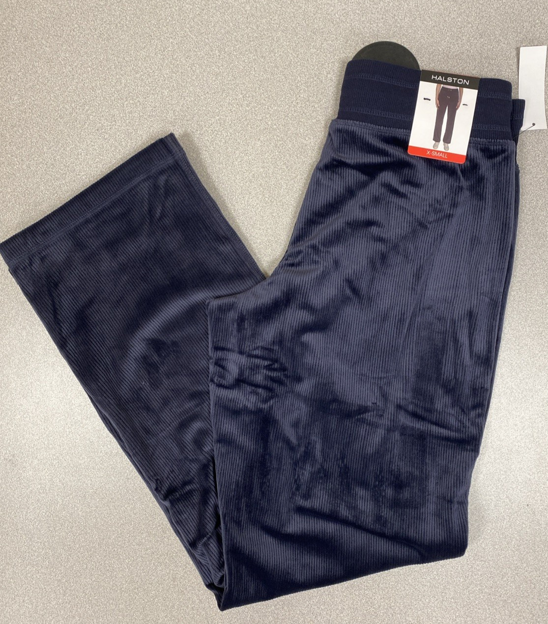 HALSTON Women’s Velour Ribbed Pant Assorted Colors & Sizes NWT