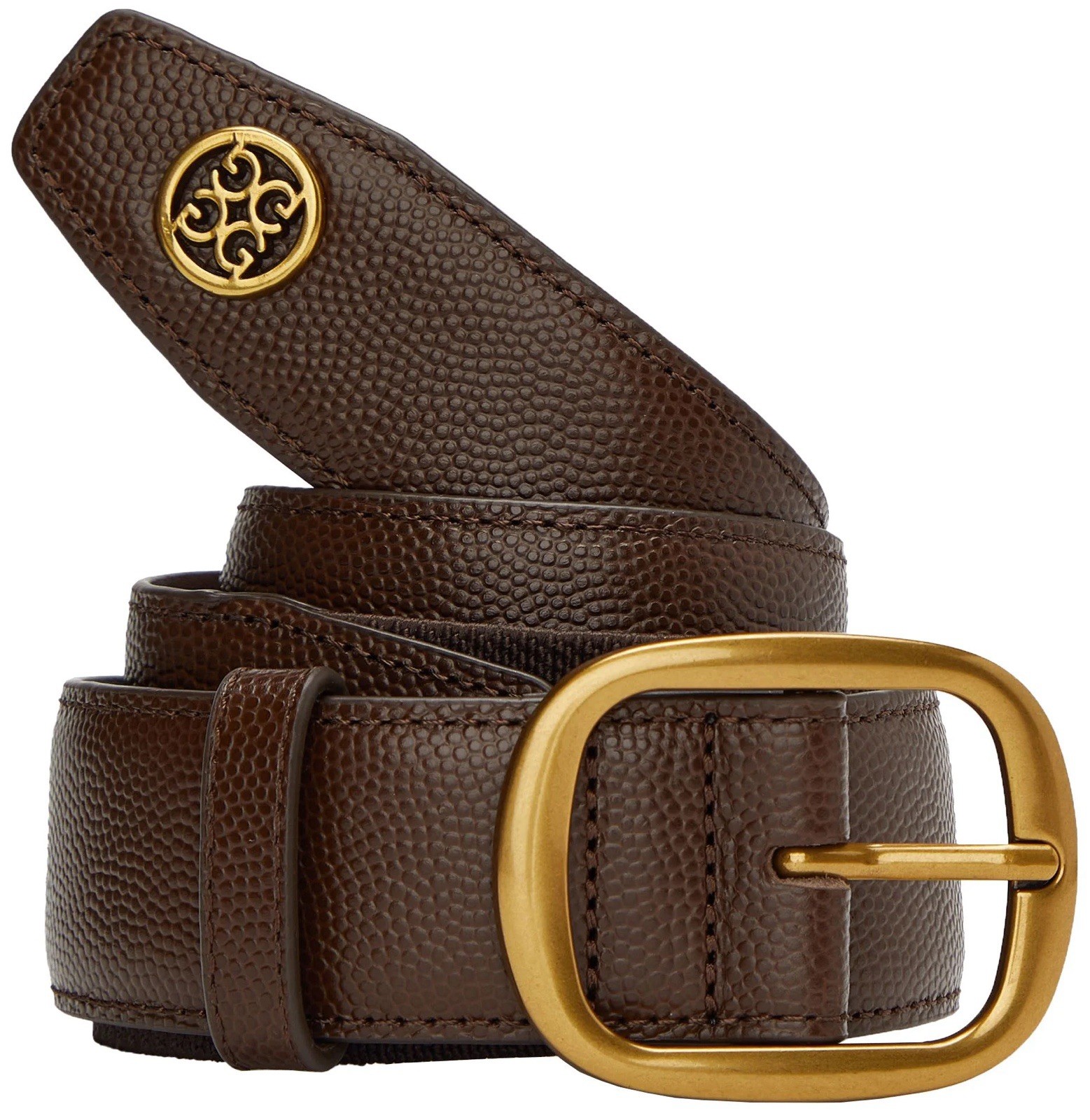 G/fore Circle G’s Webbed Belt – Brown