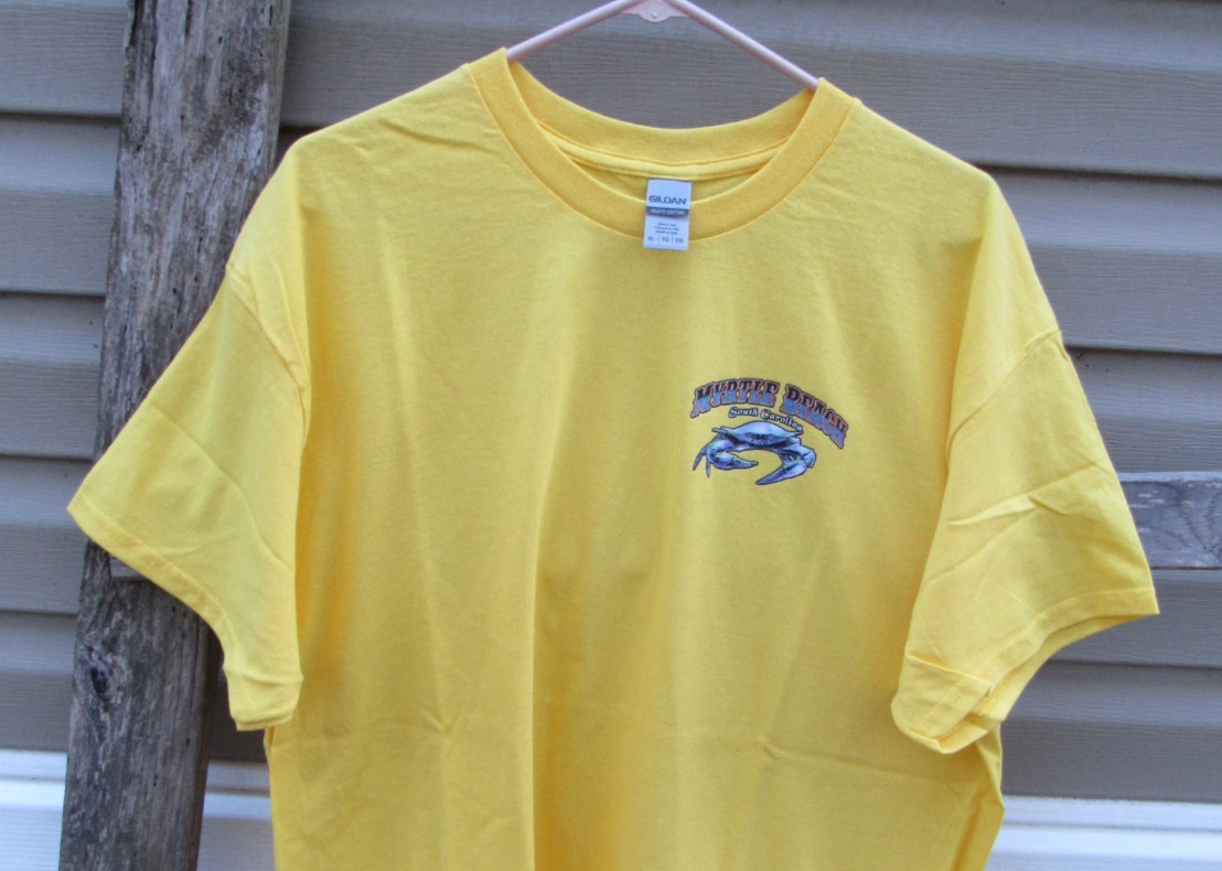 NEW Myrtle Beach S.C. short sleeve crab T-shirt – XL