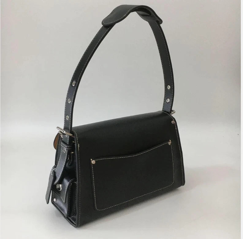 COACH CT721 Black Cargo Soft Tabby Shoulder Bag Crossbody bag Outlet NEW!!