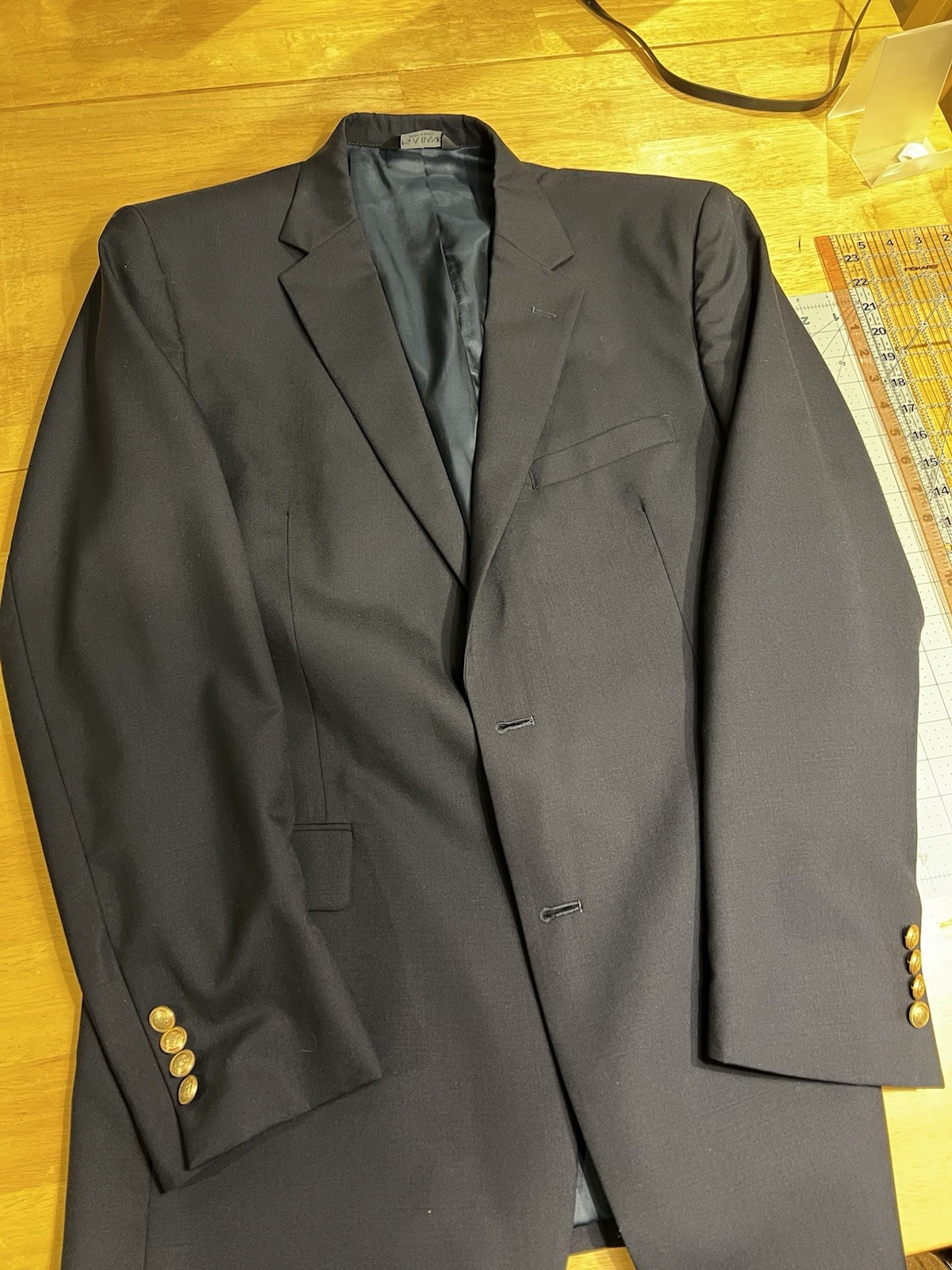 Jos a Bank Men’s Blazer 44L Blue Sport coat