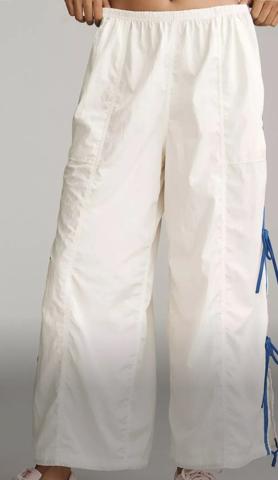 Bowline Parachute Pants BLUE Creme Daily Practice