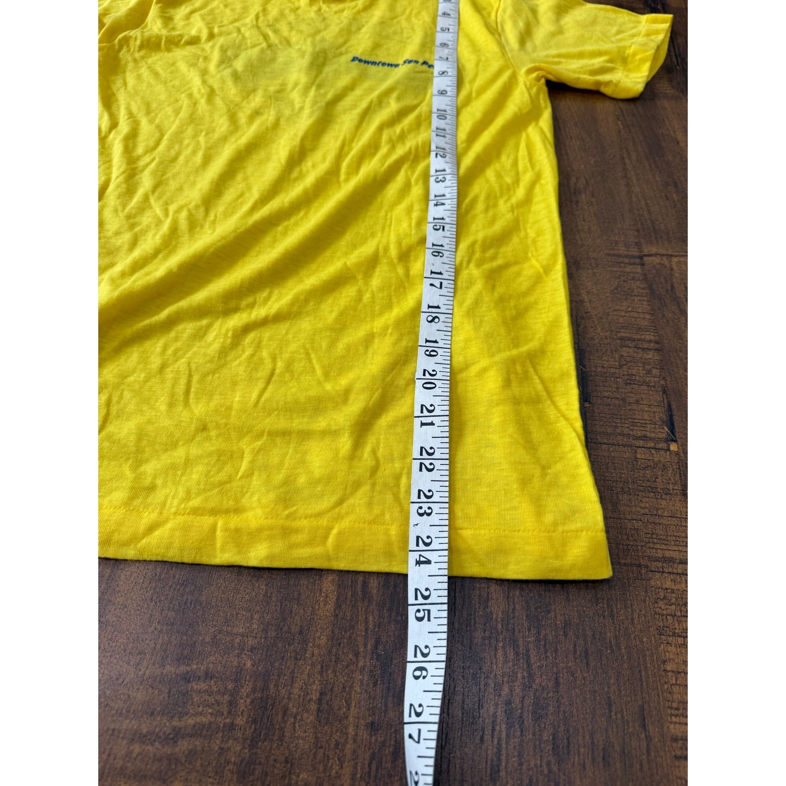 Ched Quality Knits by Anvil Vintage Single Stitch Downtown San Pedro Tee