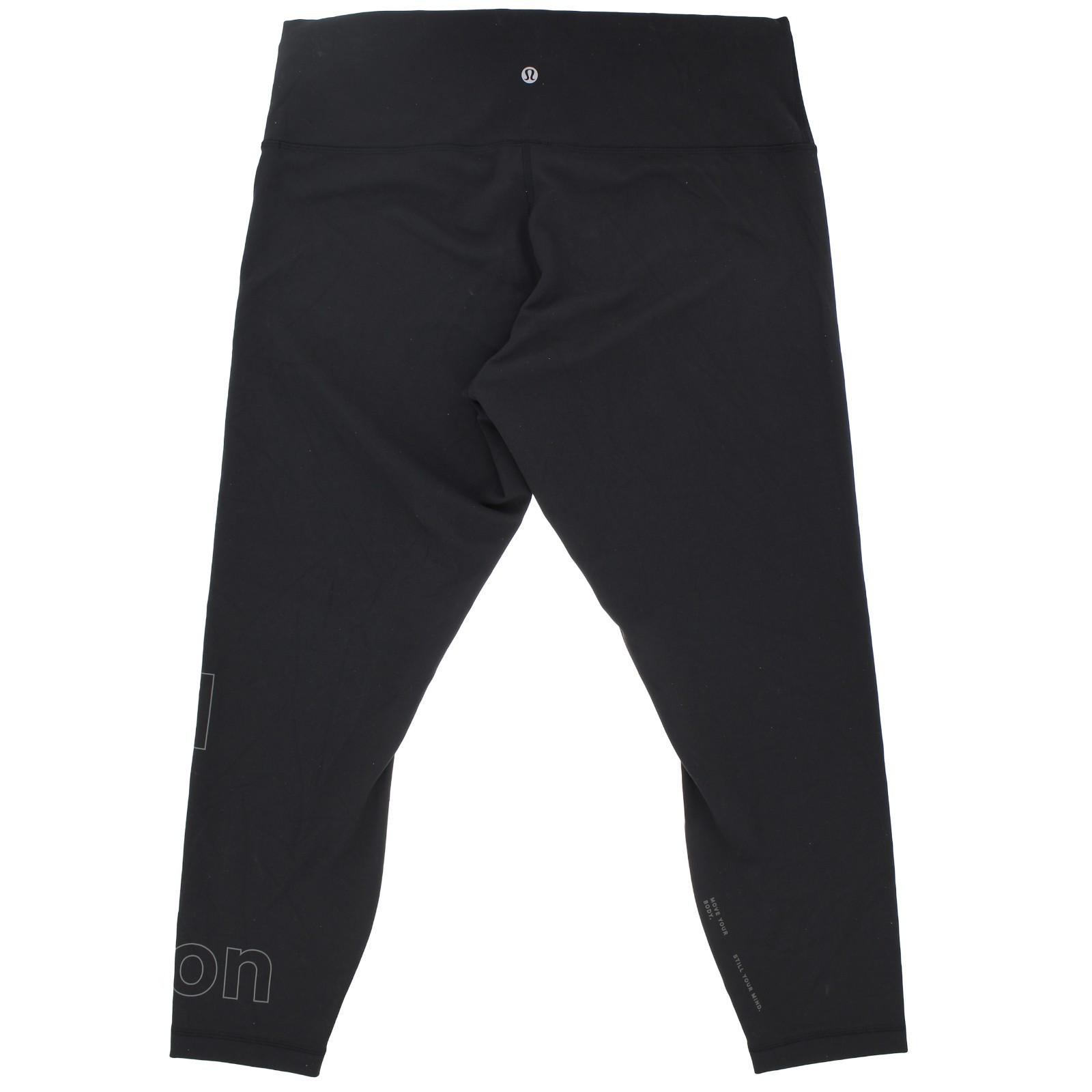 Lululemon Leggings Wunder Train High Rise, Plus Size Everlux, 25 in Black W5DZUS