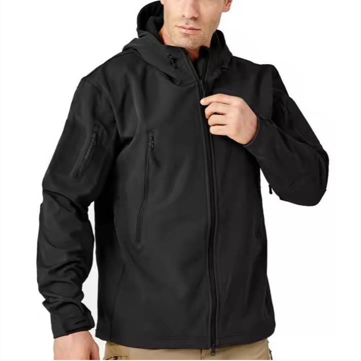 Tactical Jacket Mens Waterproof Military Coat Soft Shell Work Windbreaker Jacket