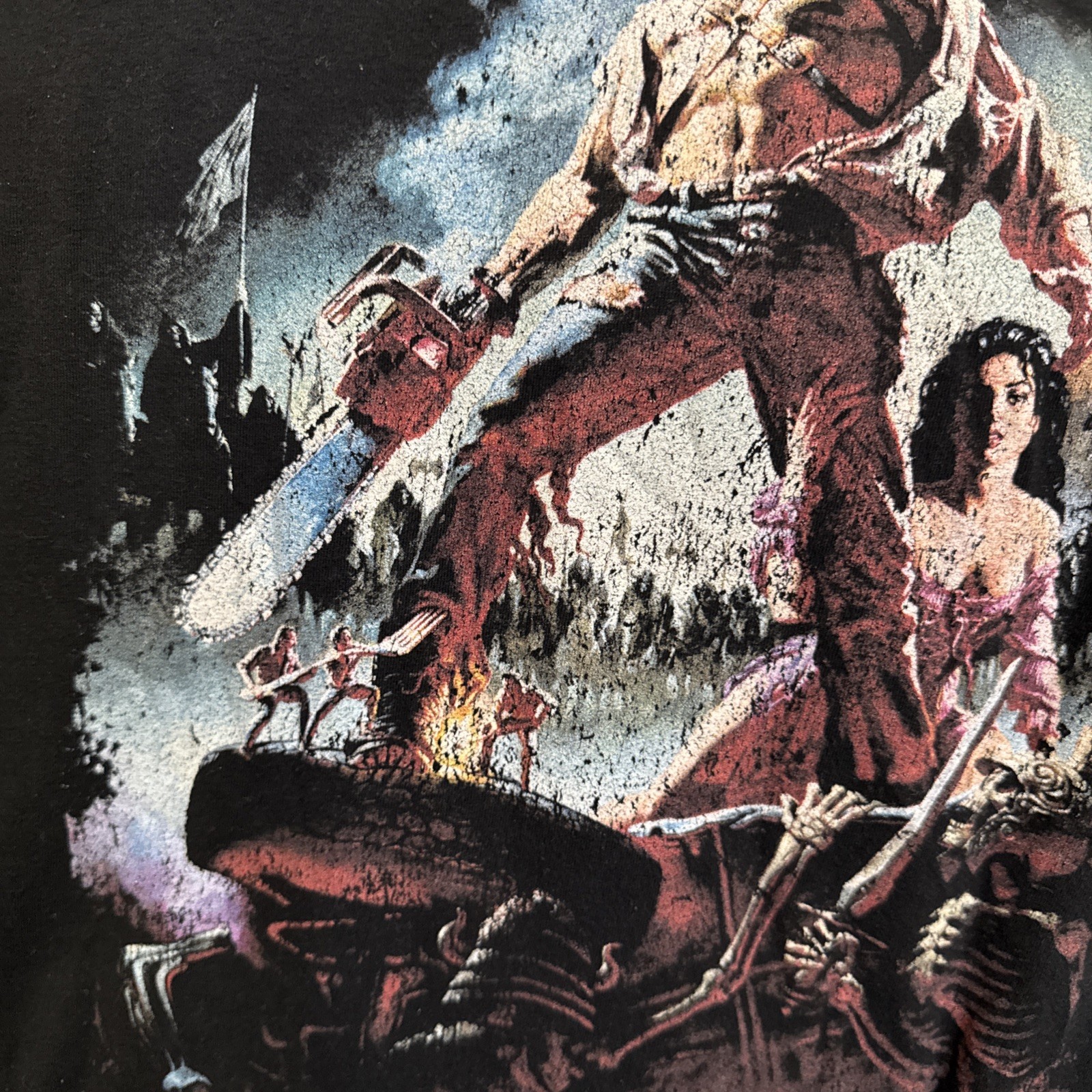Army of Darkness Movie Promo T-Shirt Medium Evil Dead Horror Original 1993/2019