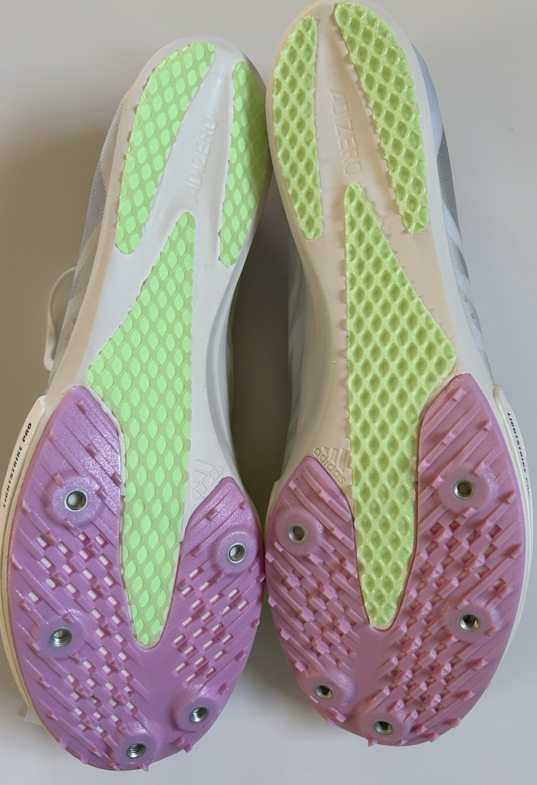 Adidas Adizero Ambition Track & Field Spikes IE5486 w/ Carrying Bag • Men’s 12