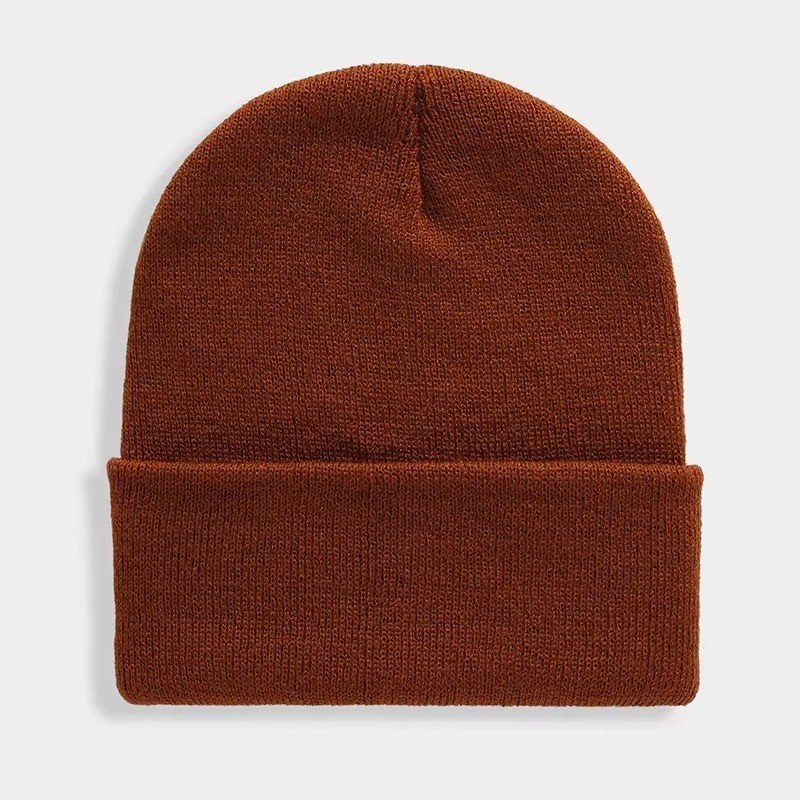 Beanie Hat Cap Plain Knit Ski Skull Cuff Winter Warm Slouchy Men Women CF Unisex