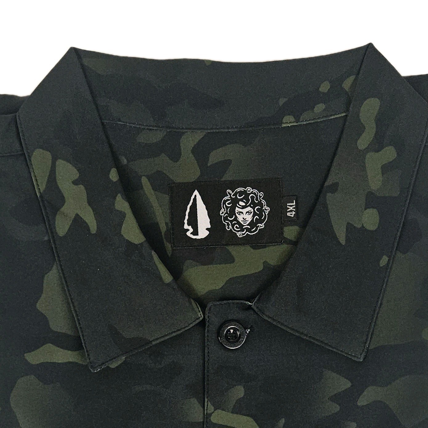 Tachuntfish THF Mojito Multicam Black Button Up Shirt Mens 4XL Original Fit