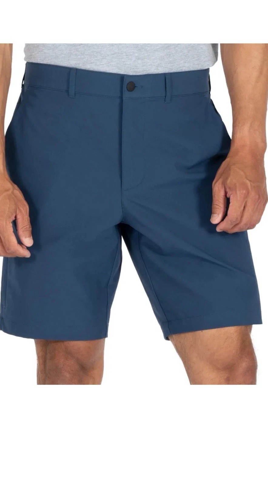 GERRY MEN’S TECH SHORTS COMFORT WAISTBAND UV PROTECTION ACTIVE PERFORMANCE NWT