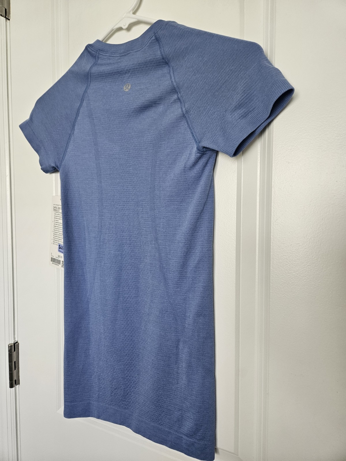 NWT Lululemon Swiftly Tech Short-Sleeve Shirt 2.0 Prep Blue Size 0