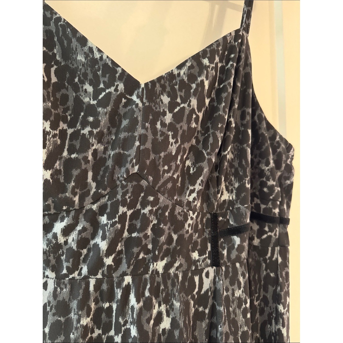 torrid Charcoal Leopard-Print Midi Dress