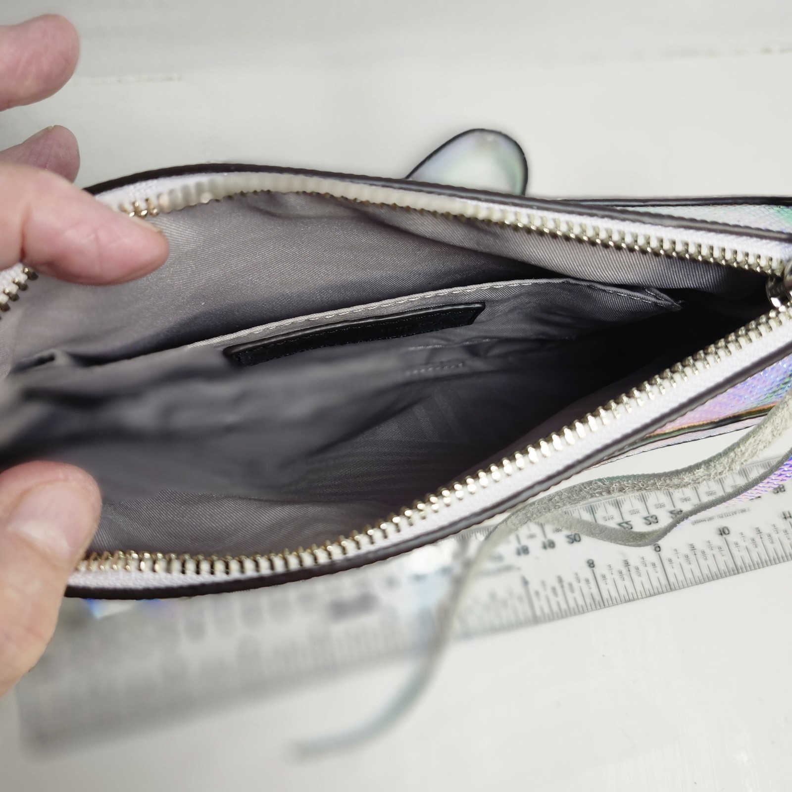 Rebecca Minkoff Mini M.A.C. Holographic Crossbody