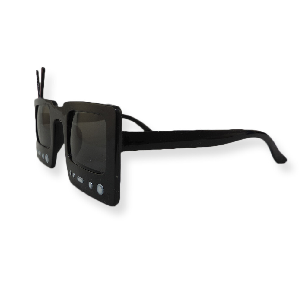 TV Sunglasses Retro Halloween Accessory Novelty Giant Shape Party
