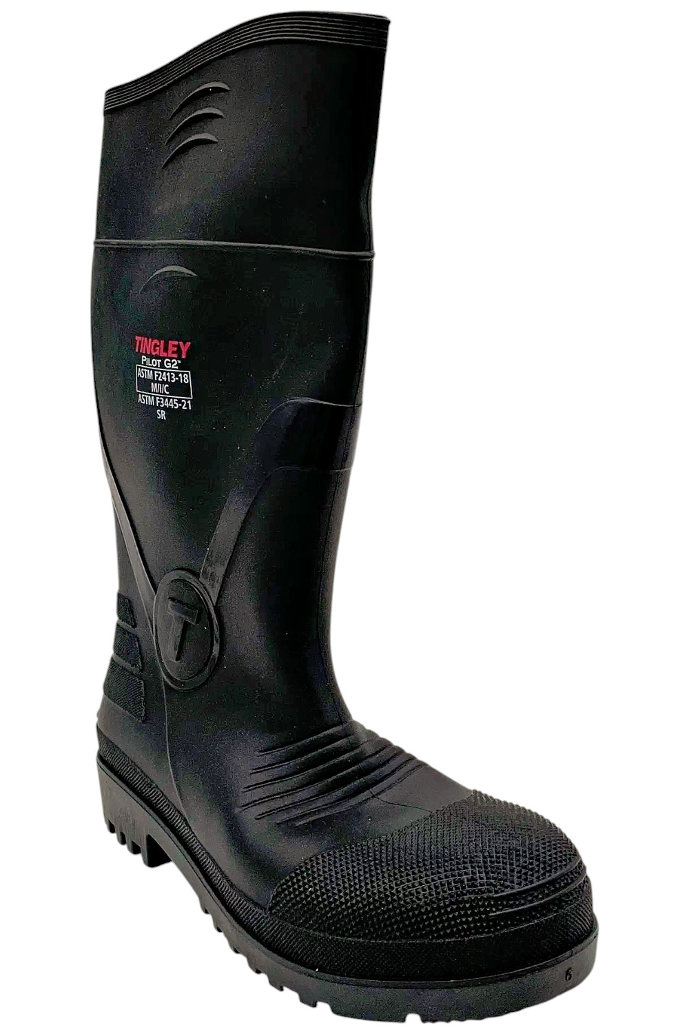 Tingley Pilot G2 Safety Toe Knee Boot Black