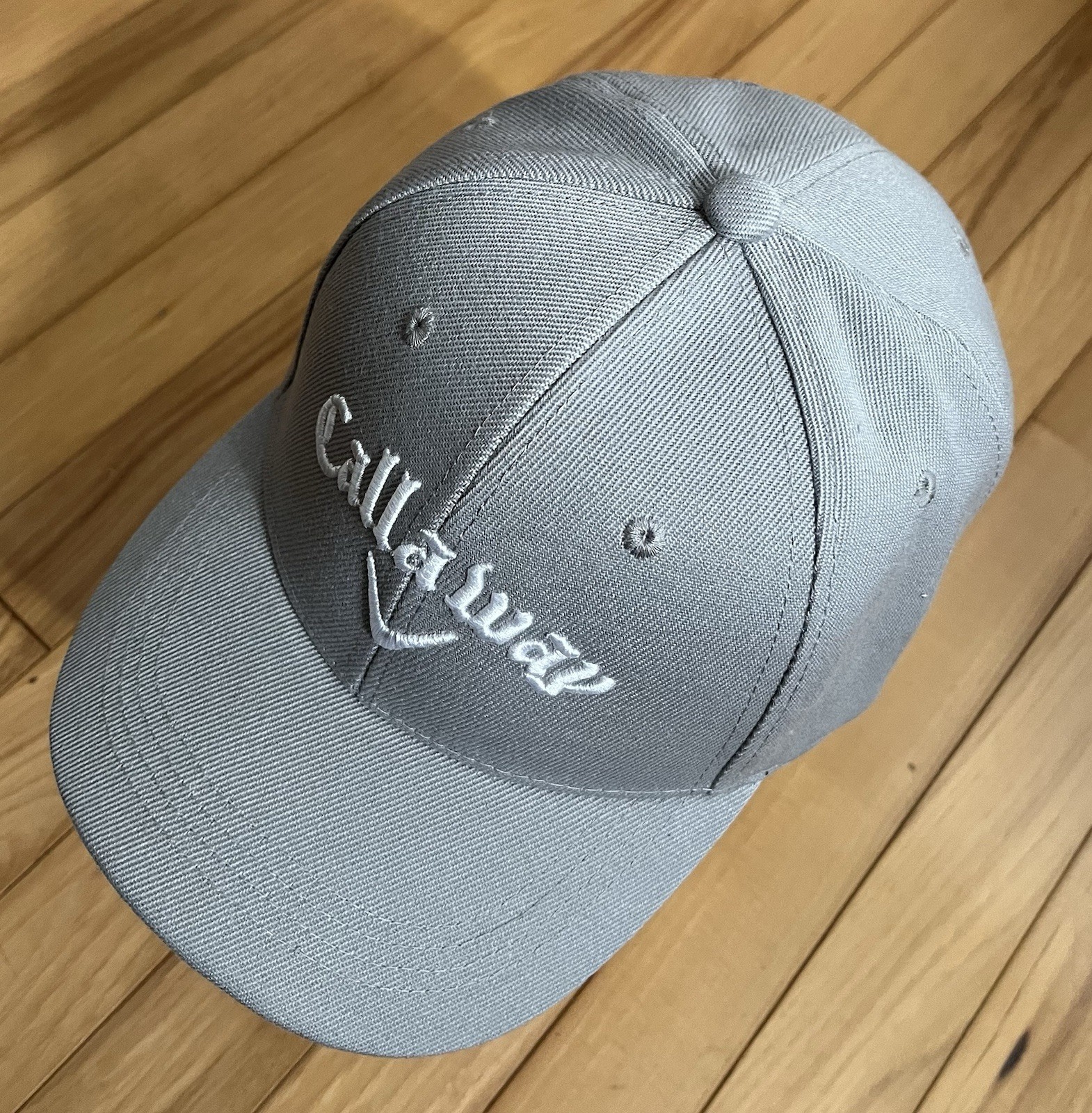 Callaway Gray Baseball Cap. Hat. *** A hat worth more than its price.