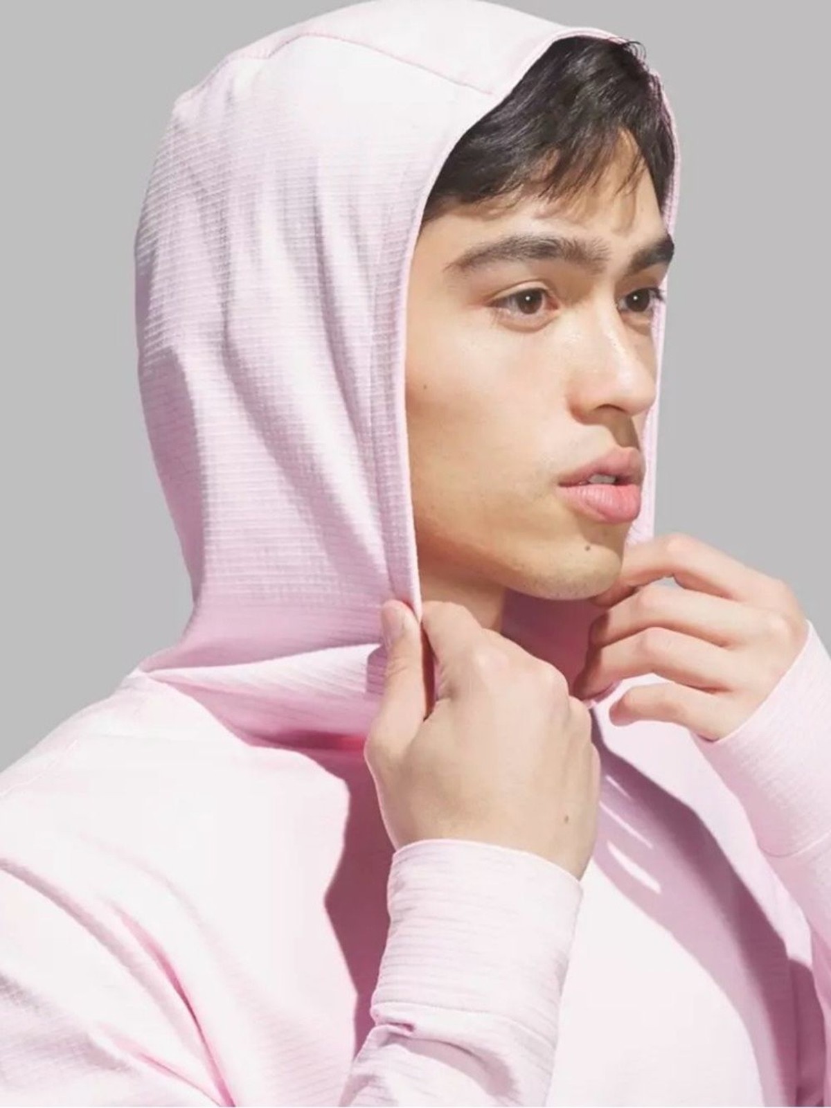 adidas Men’s Ultimate365 Elevated Pullover Golf Hoodie Size 2XL Clear Pink NWT