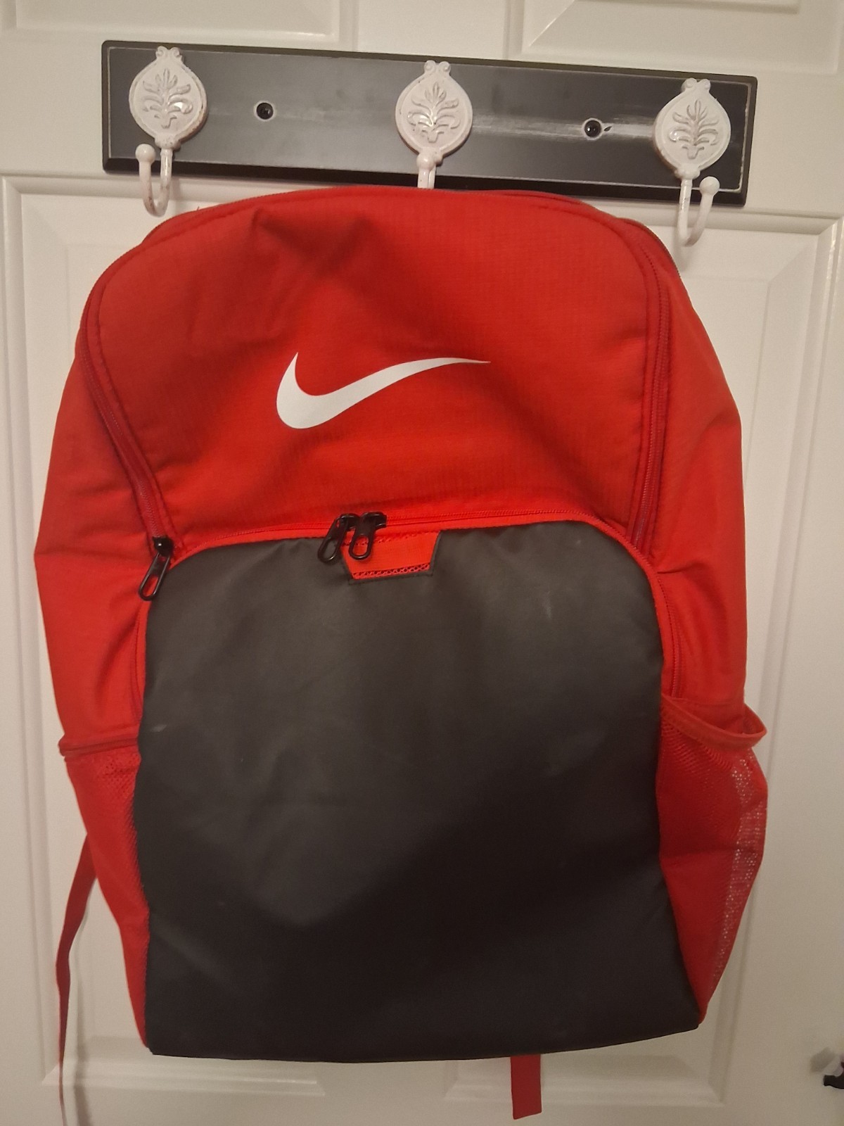 Nike Brasilia 26L Mesh Backpack – University Red (BA6050-657-Misc)
