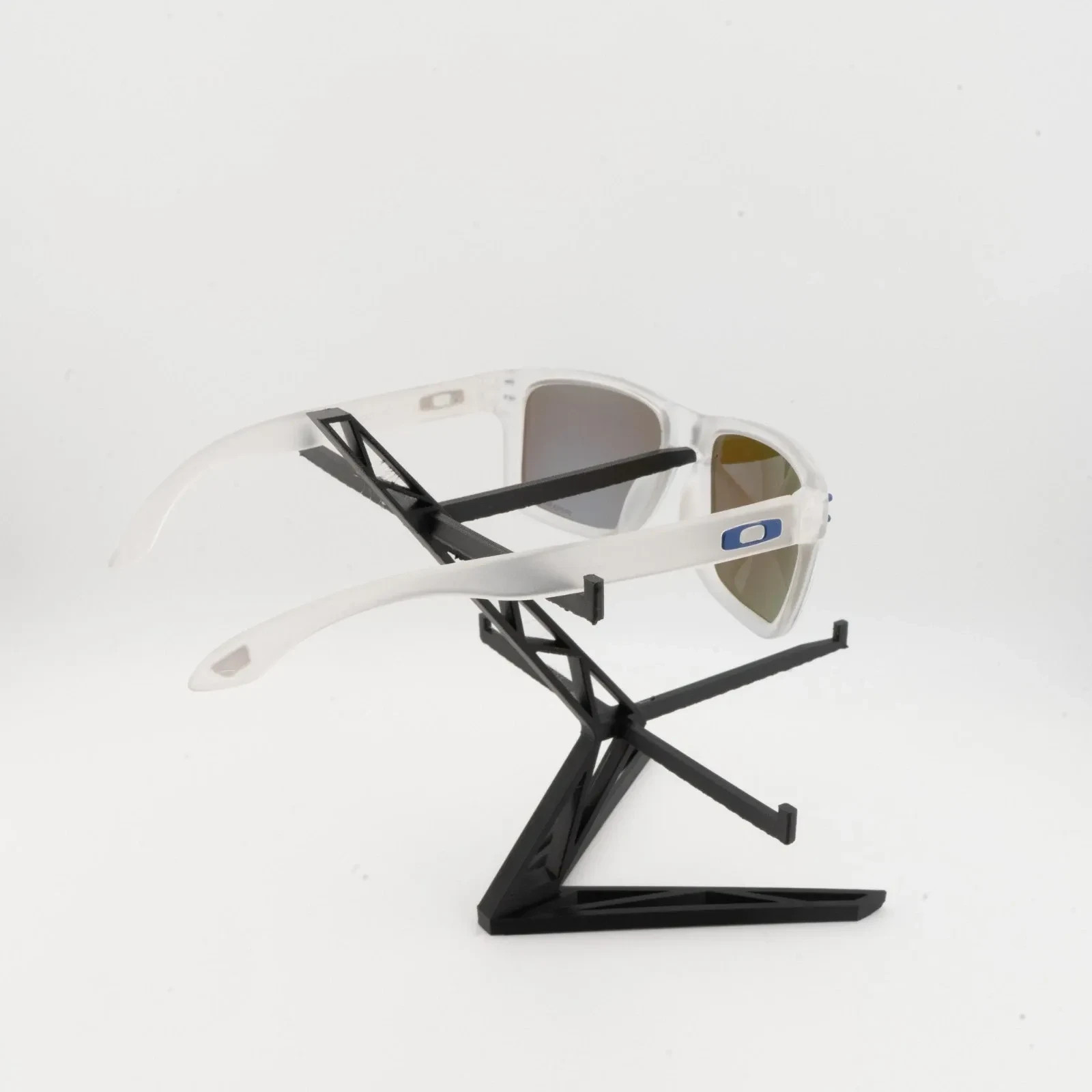 Oakley Holbrook Sunglasses: White/ Blue Polarized UV400