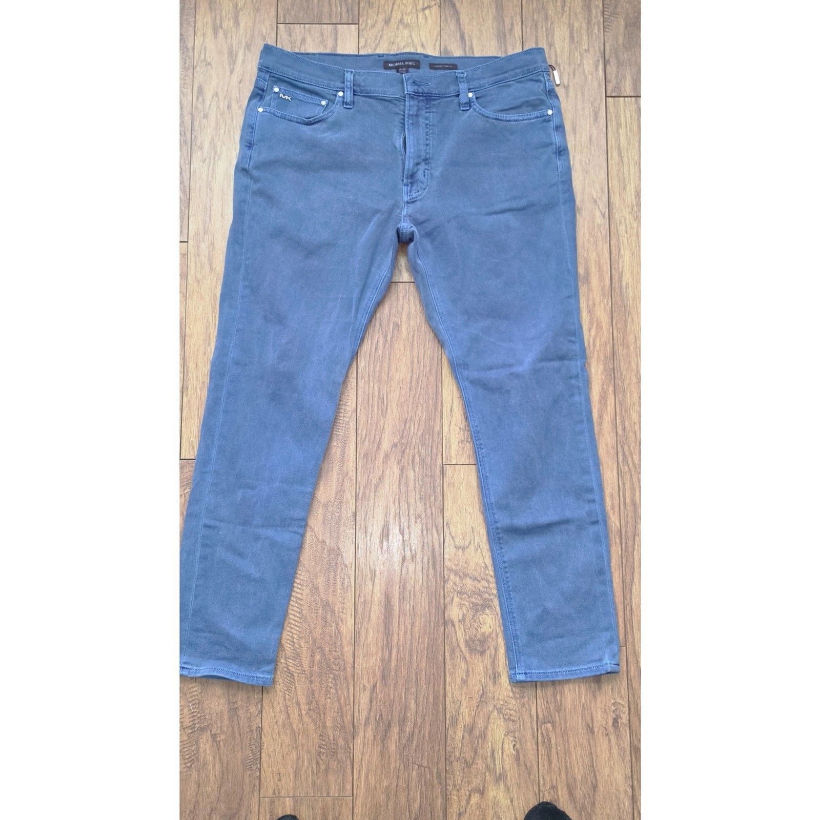 Michael Kors Men’s Jeans – Size 36×30 – Blue Grey Wash 5-Pocket
