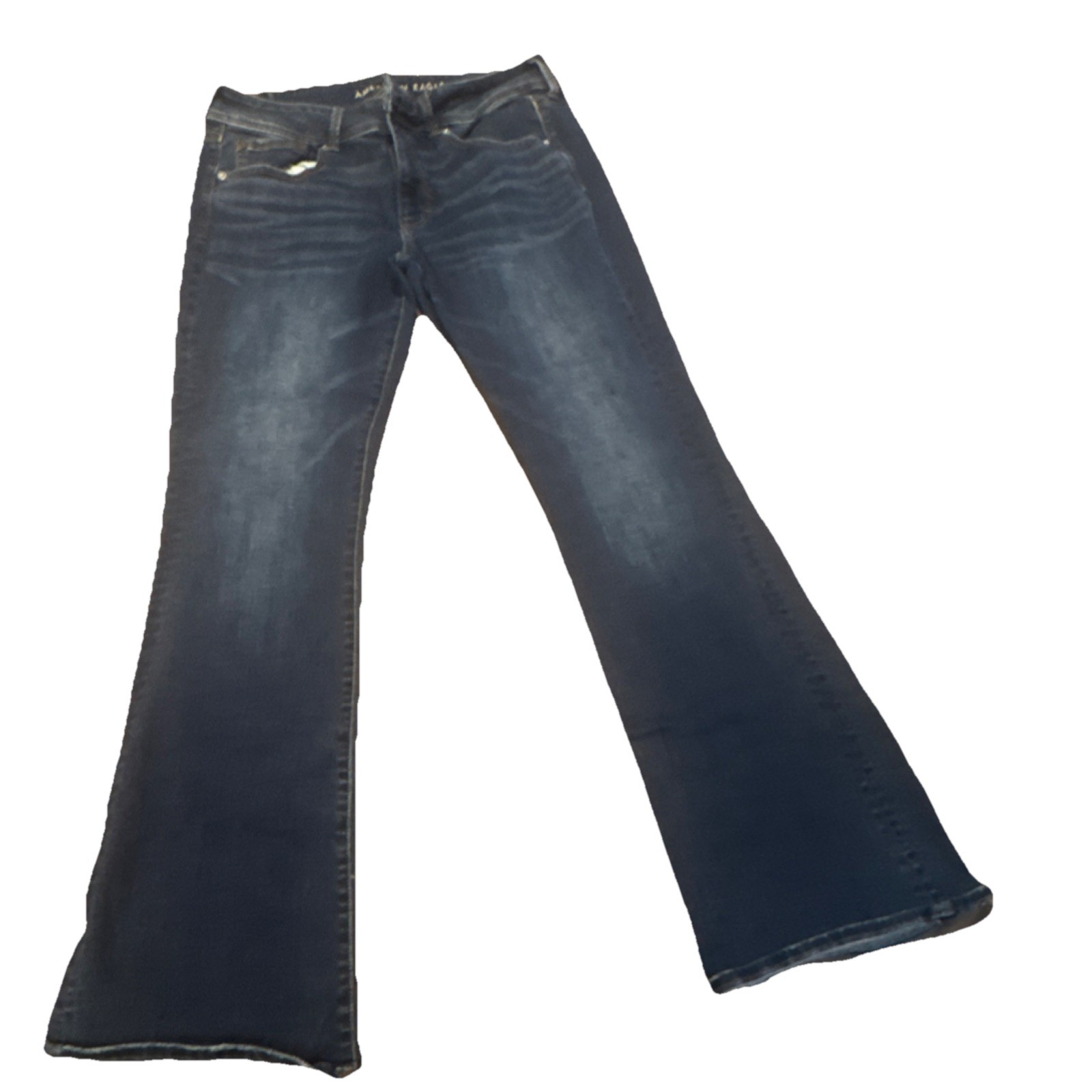 American Eagle Outfitters Bootcut Stretch Denim Jeans Blue Women’s 12 Tall