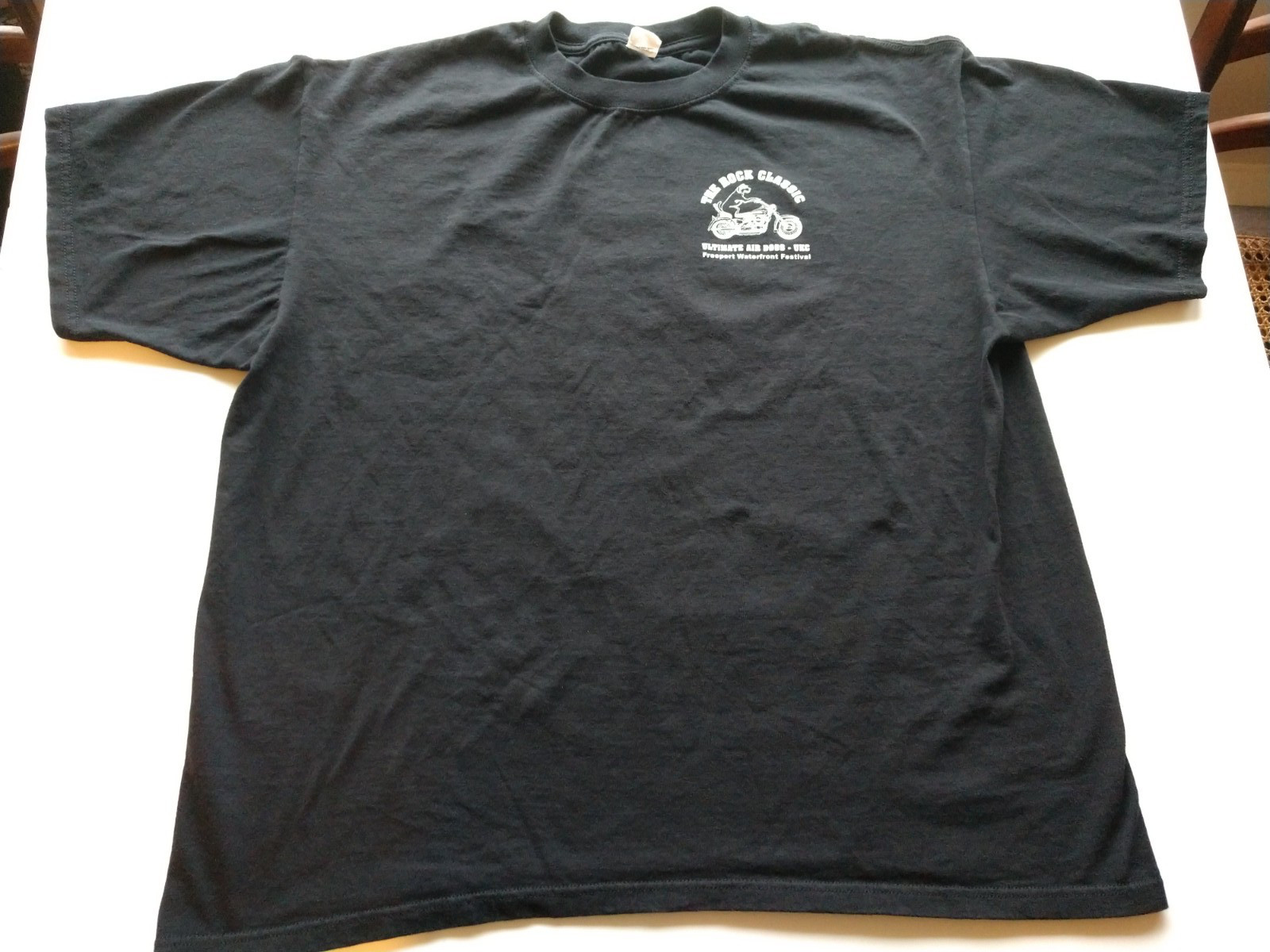 HARLEY DAVIDSON MOTORCYCLE NASSAU NY T-SHIRT ULTIMATE AIR DOGS SIZE 2XL ANVIL